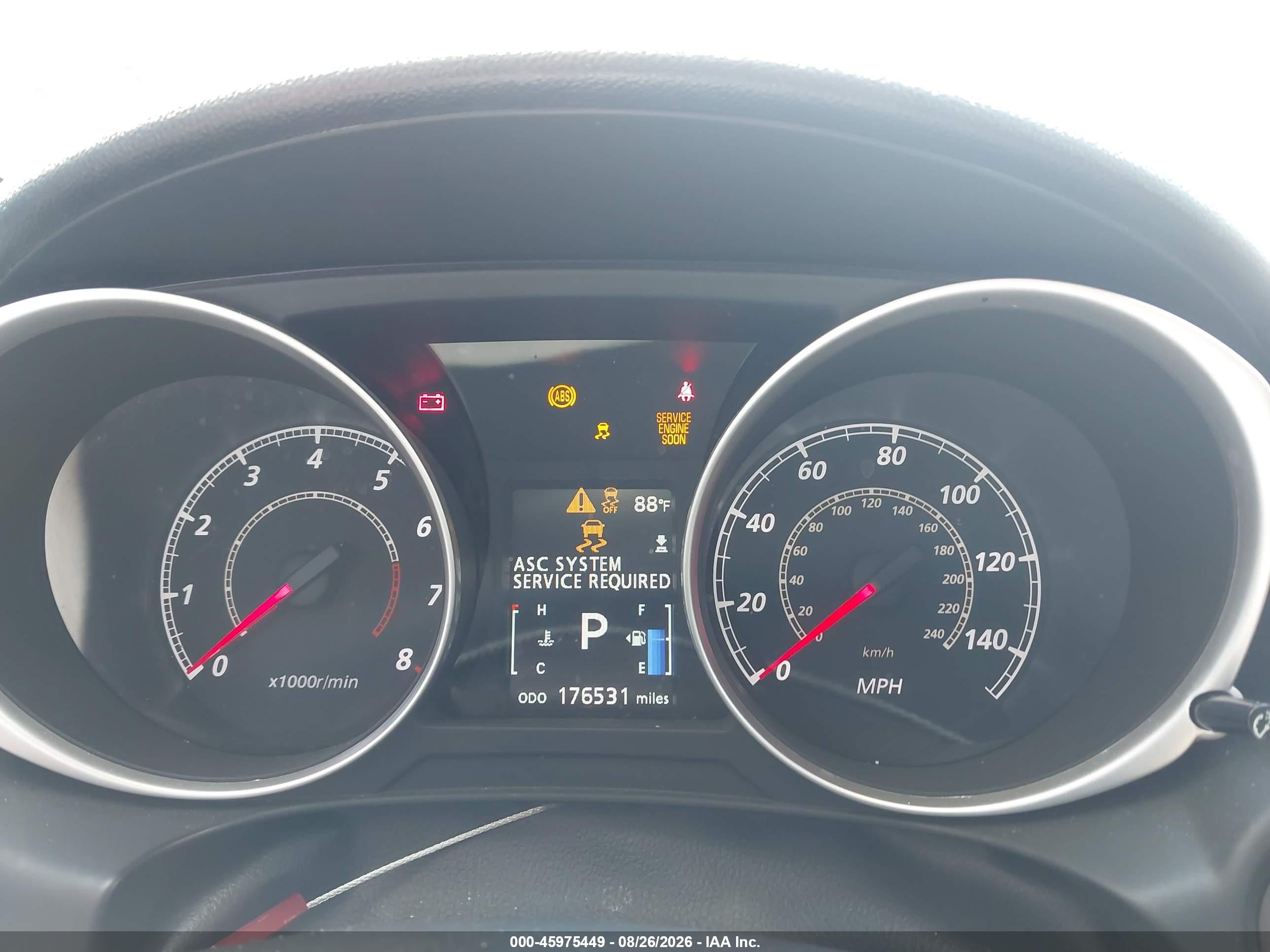 2014 Mitsubishi Outlander Sport Es Blue vin: 4A4AR3AU0EE009880