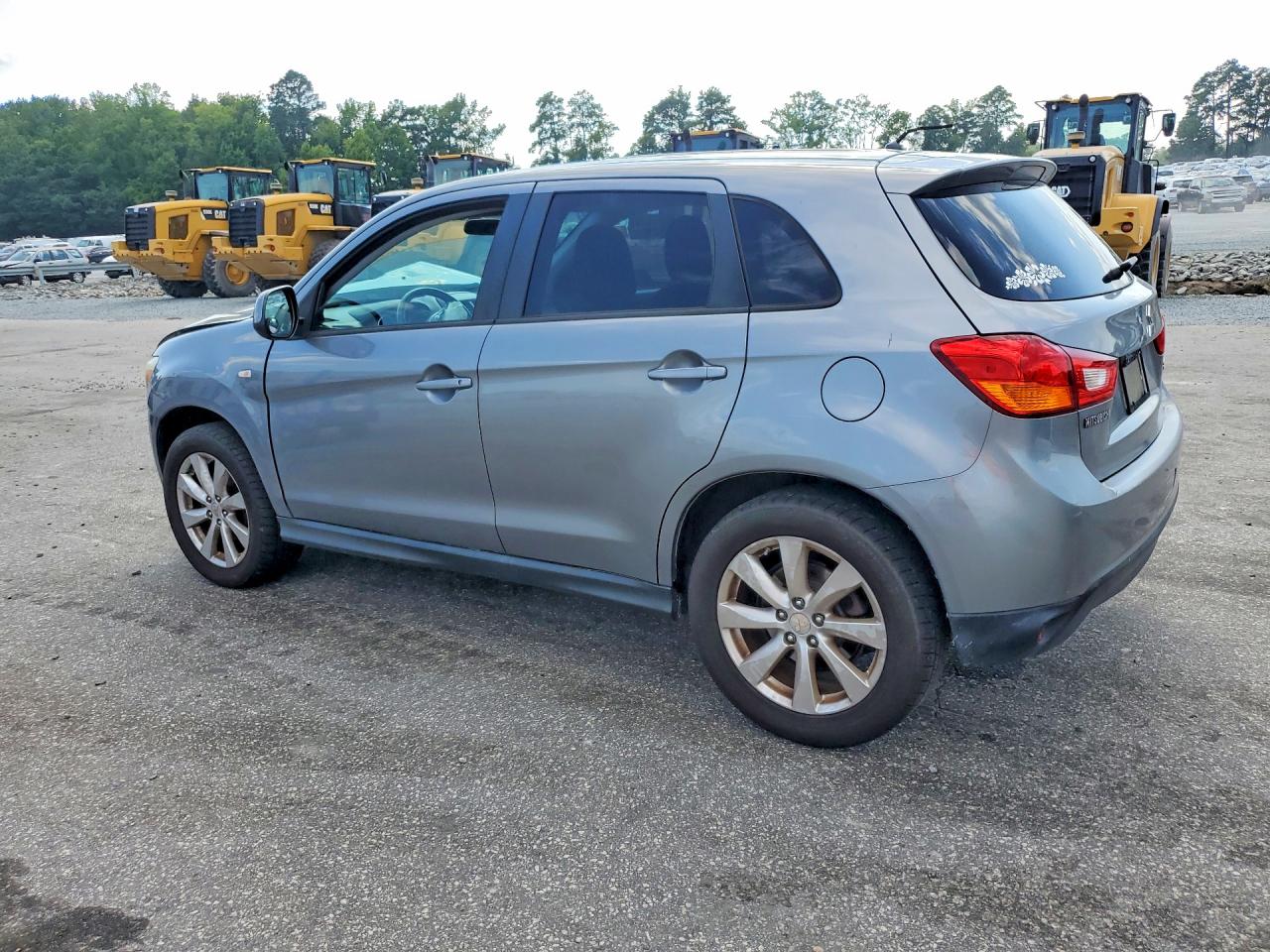 2015 Mitsubishi Outlander Sport Es Silver vin: 4A4AR3AU0FE013221