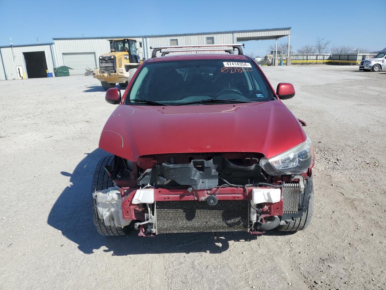 2015 Mitsubishi Outlander Sport Es Red vin: 4A4AR3AU0FE021822