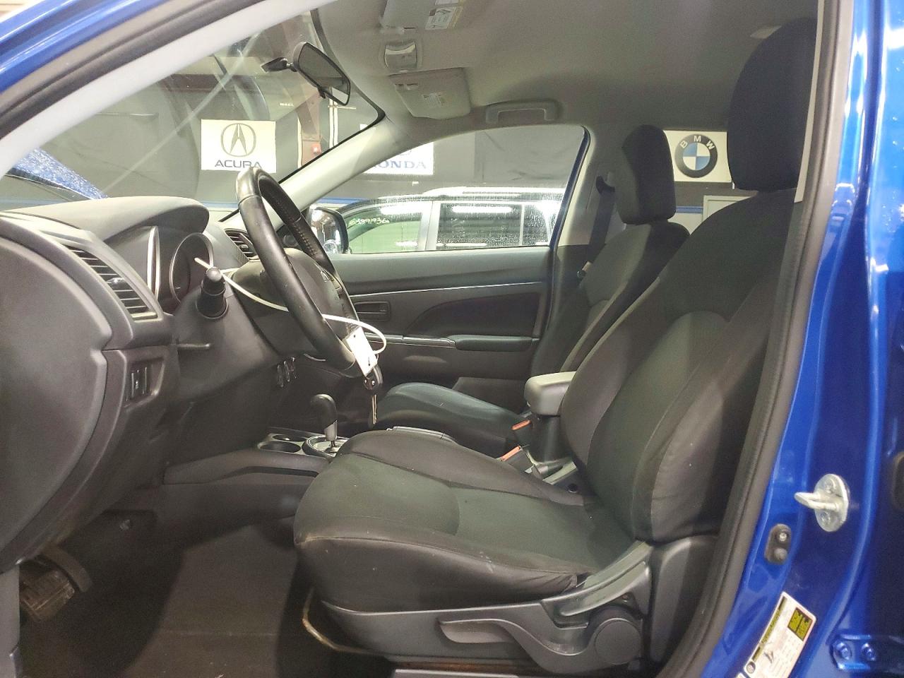 2015 Mitsubishi Outlander Sport Es Синий vin: 4A4AR3AU0FE051130