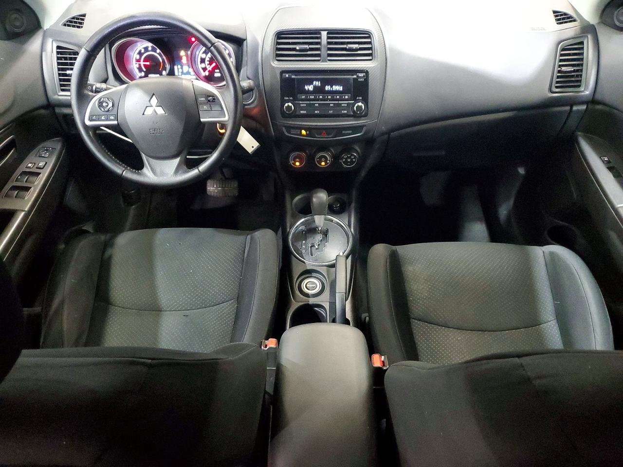 2015 Mitsubishi Outlander Sport Es Синий vin: 4A4AR3AU0FE051130