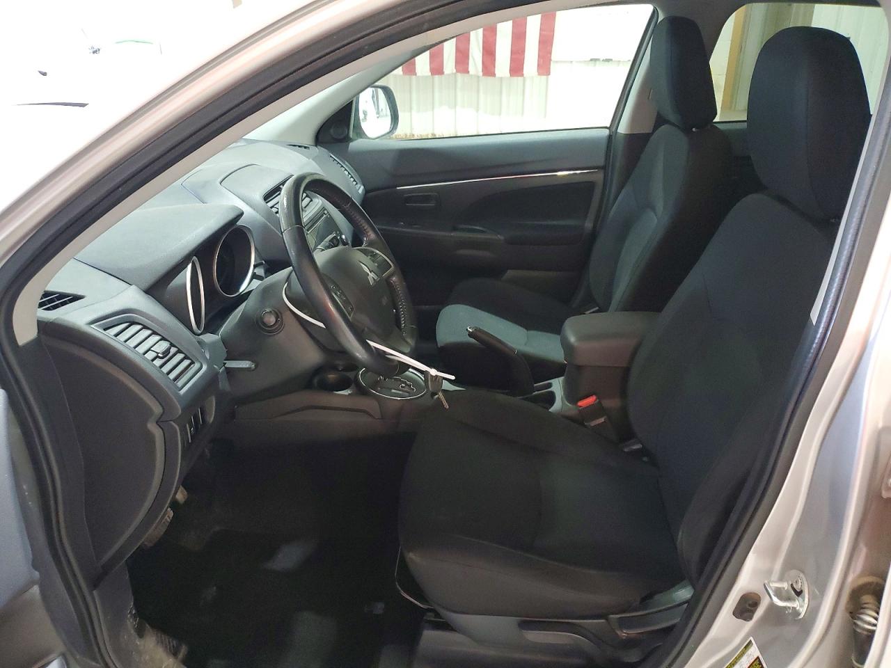 2015 Mitsubishi Outlander Sport Es Silver vin: 4A4AR3AU0FE060295