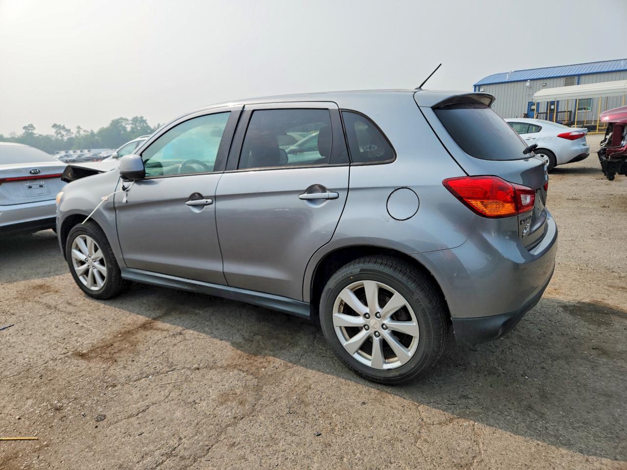 2015 Mitsubishi Outlander Sport Es Gray vin: 4A4AR3AU1FE013132