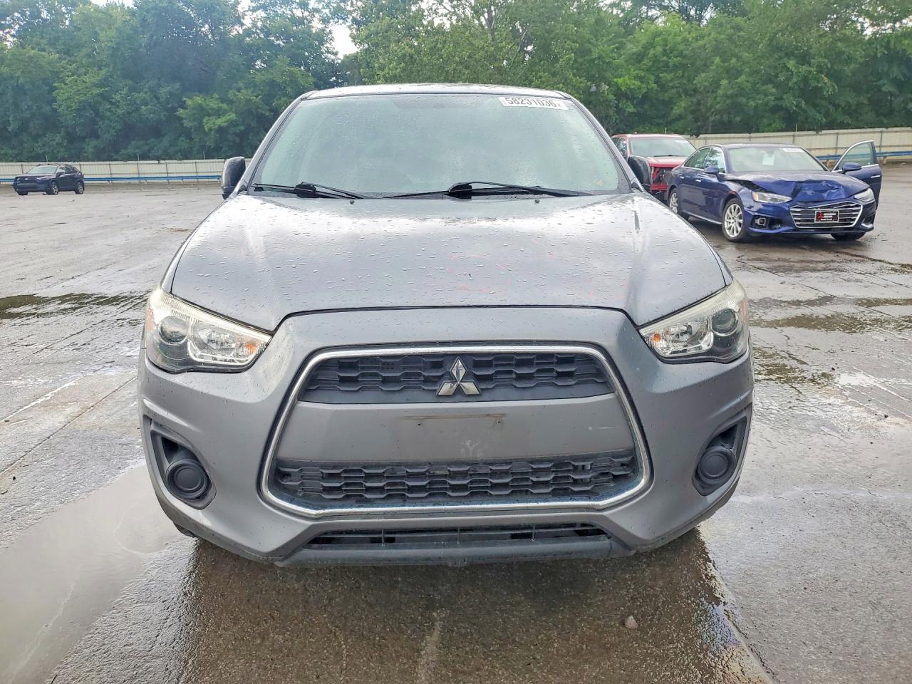 2015 Mitsubishi Outlander Sport Es Серый vin: 4A4AR3AU1FE033090