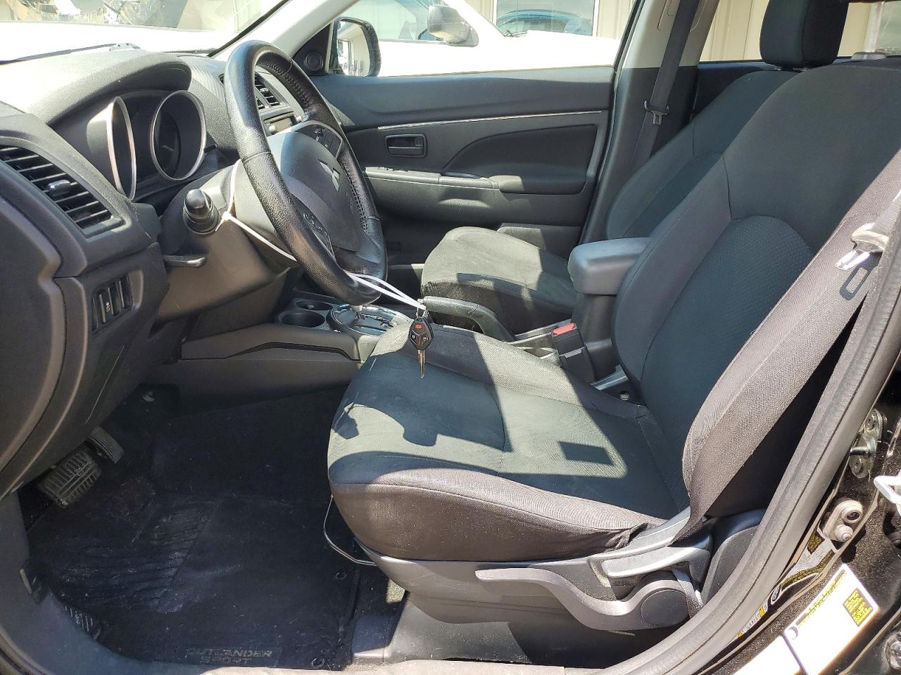2015 Mitsubishi Outlander Sport Es Black vin: 4A4AR3AU1FE057633