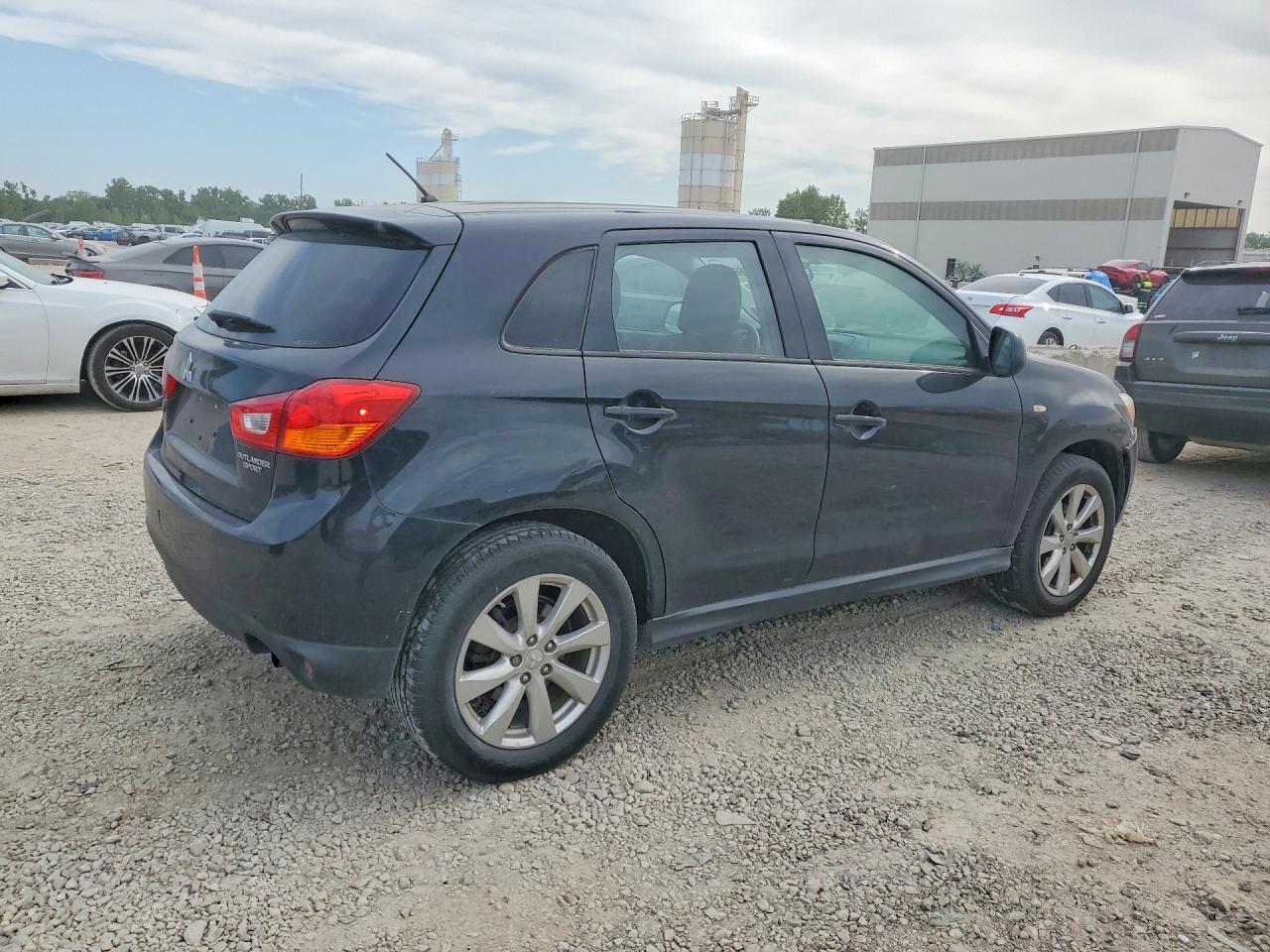 2015 Mitsubishi Outlander Sport Es Black vin: 4A4AR3AU2FE018050