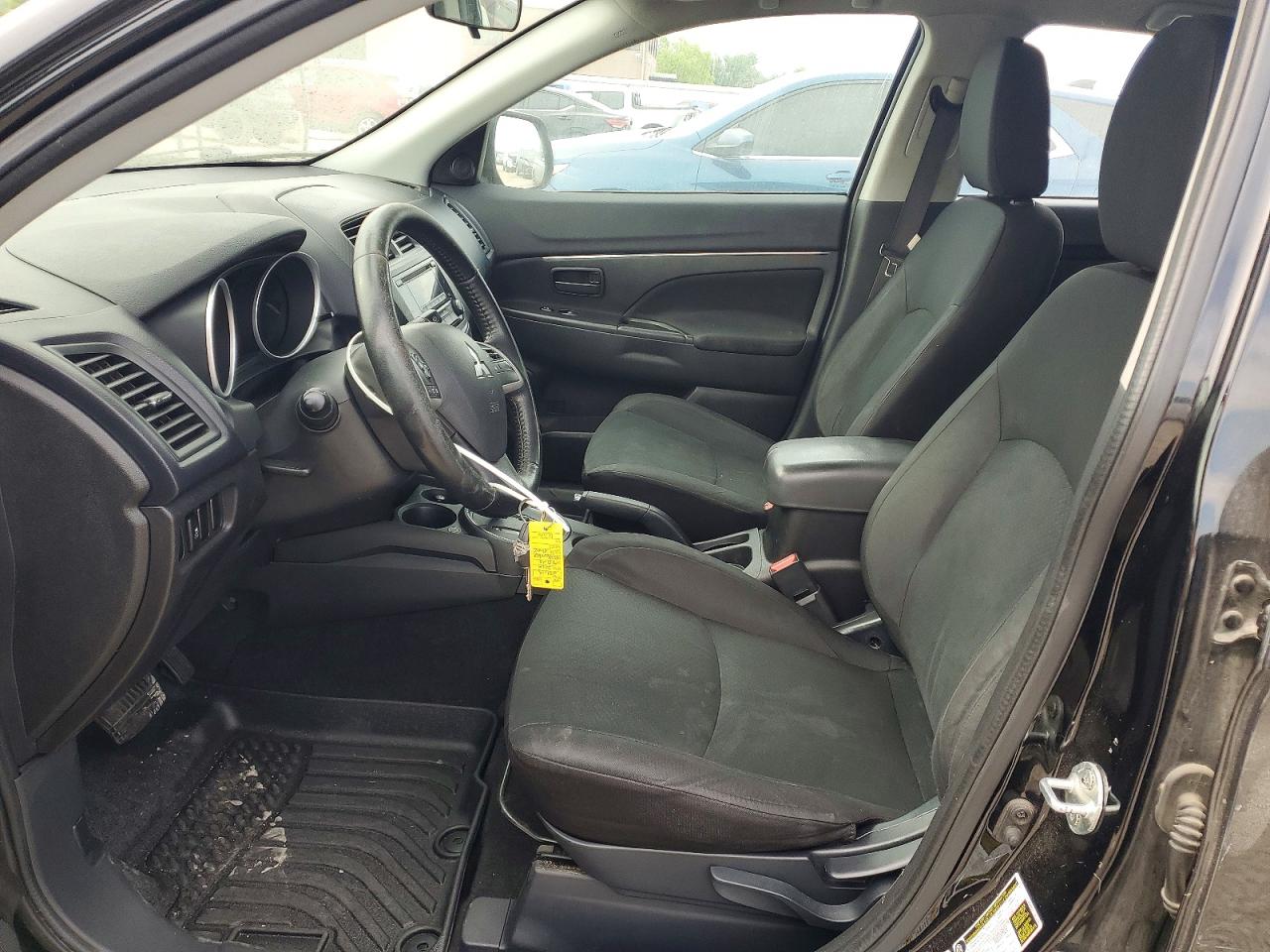 2015 Mitsubishi Outlander Sport Es Black vin: 4A4AR3AU2FE018050