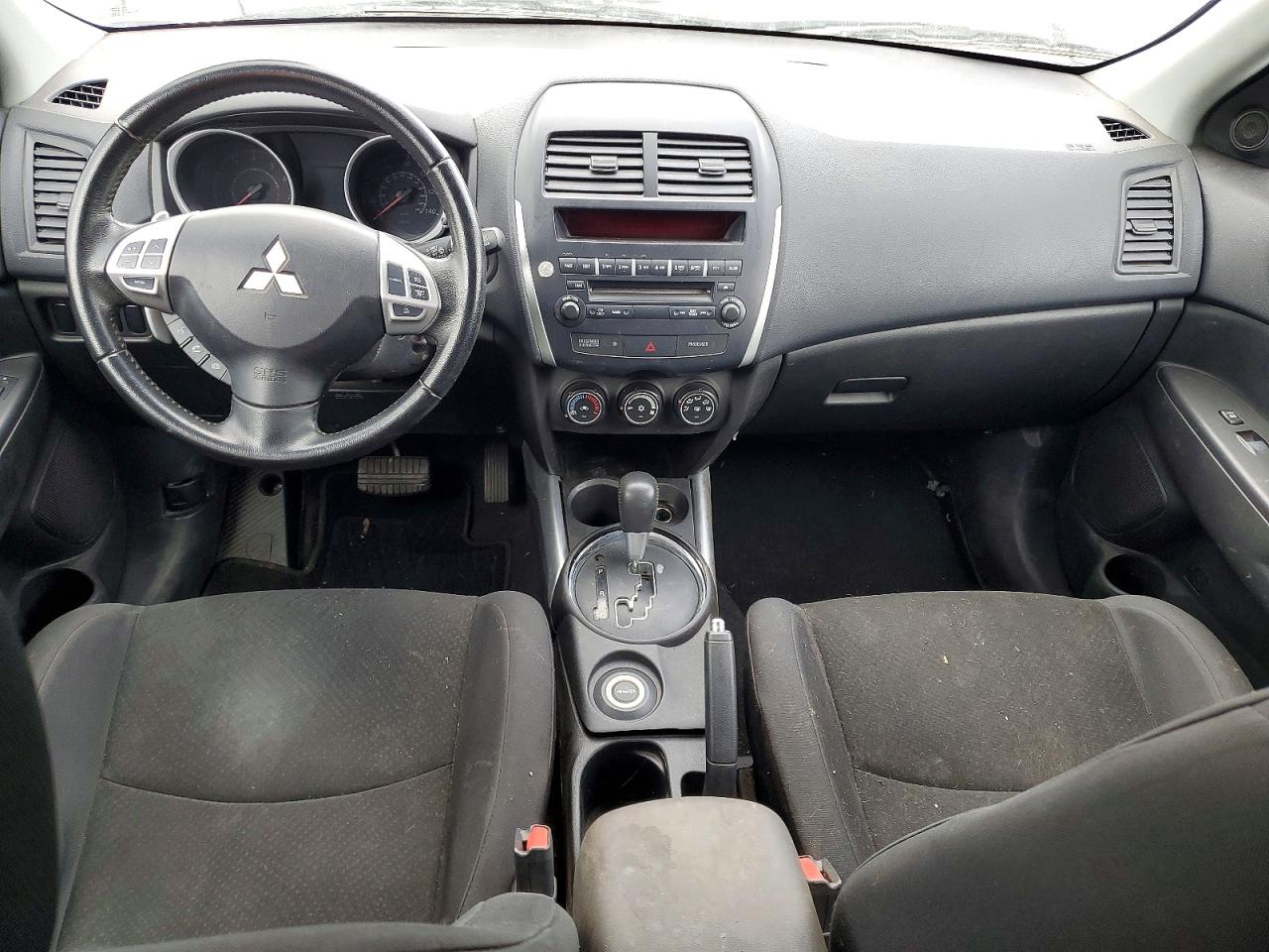 2013 Mitsubishi Outlander Sport Es Серебряный vin: 4A4AR3AU3DE004896