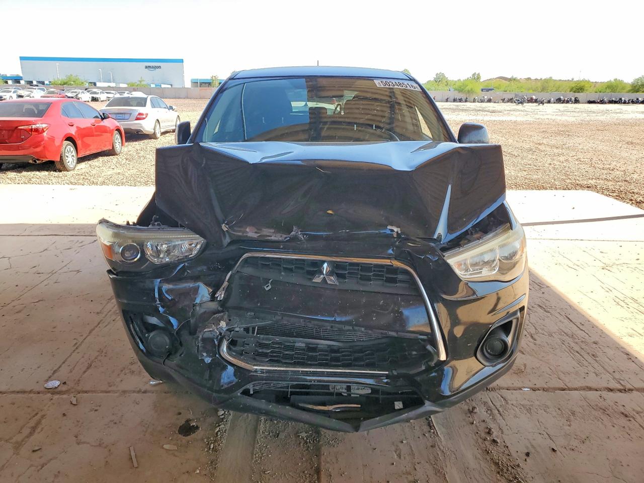 2015 Mitsubishi Outlander Sport Es Black vin: 4A4AR3AU3FE022432