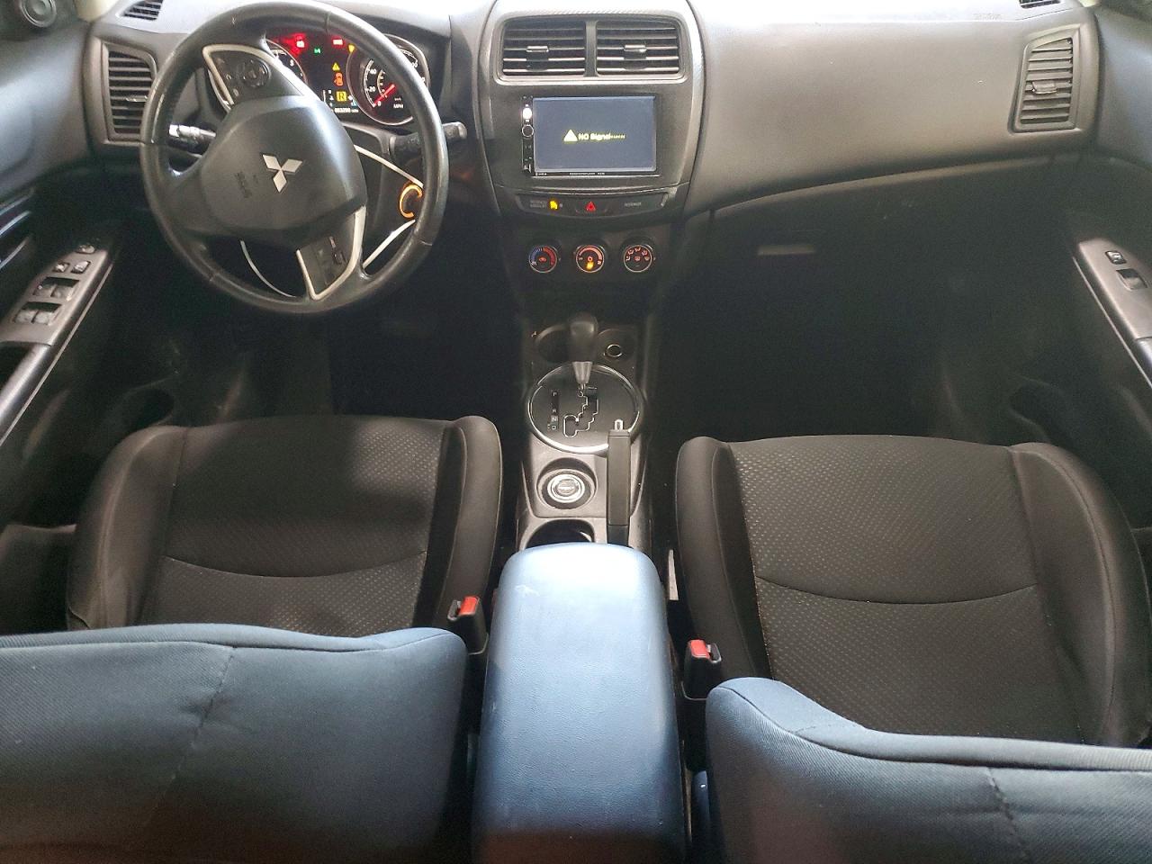 2015 Mitsubishi Outlander Sport Es White vin: 4A4AR3AU3FE027467