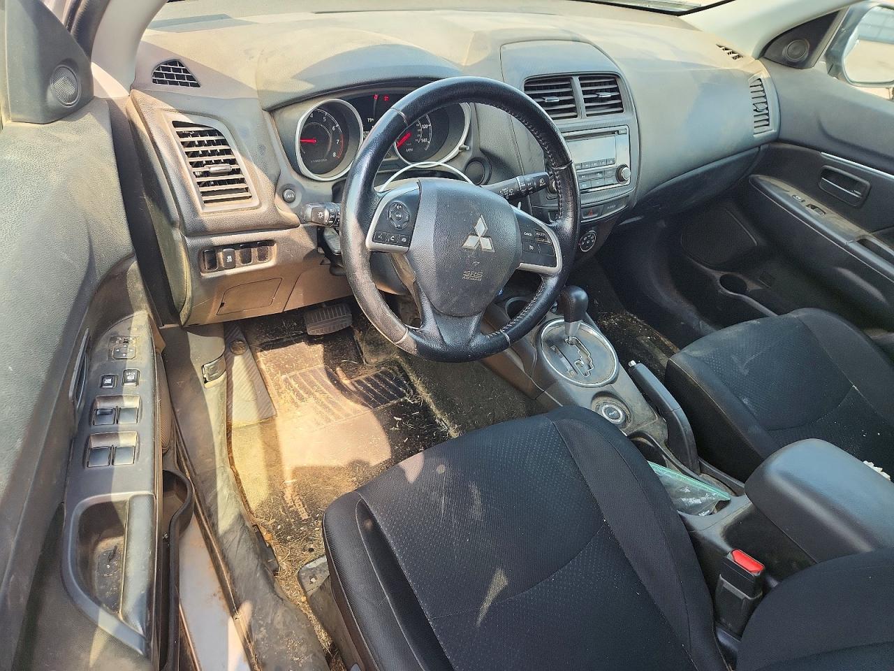 2015 Mitsubishi Outlander Sport Es Silver vin: 4A4AR3AU3FE038534