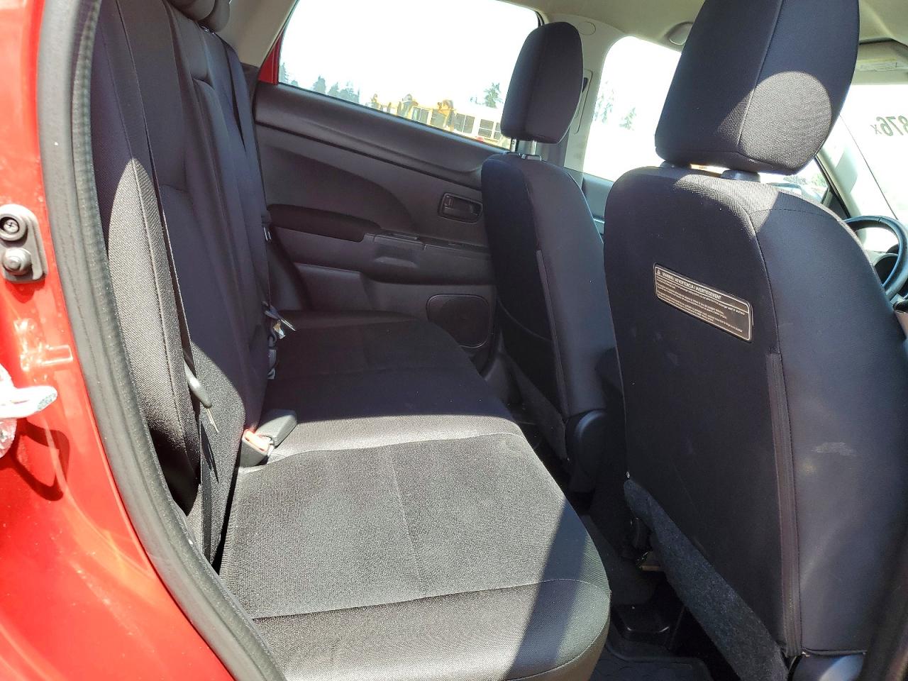 2015 Mitsubishi Outlander Sport Es Красный vin: 4A4AR3AU3FE054121
