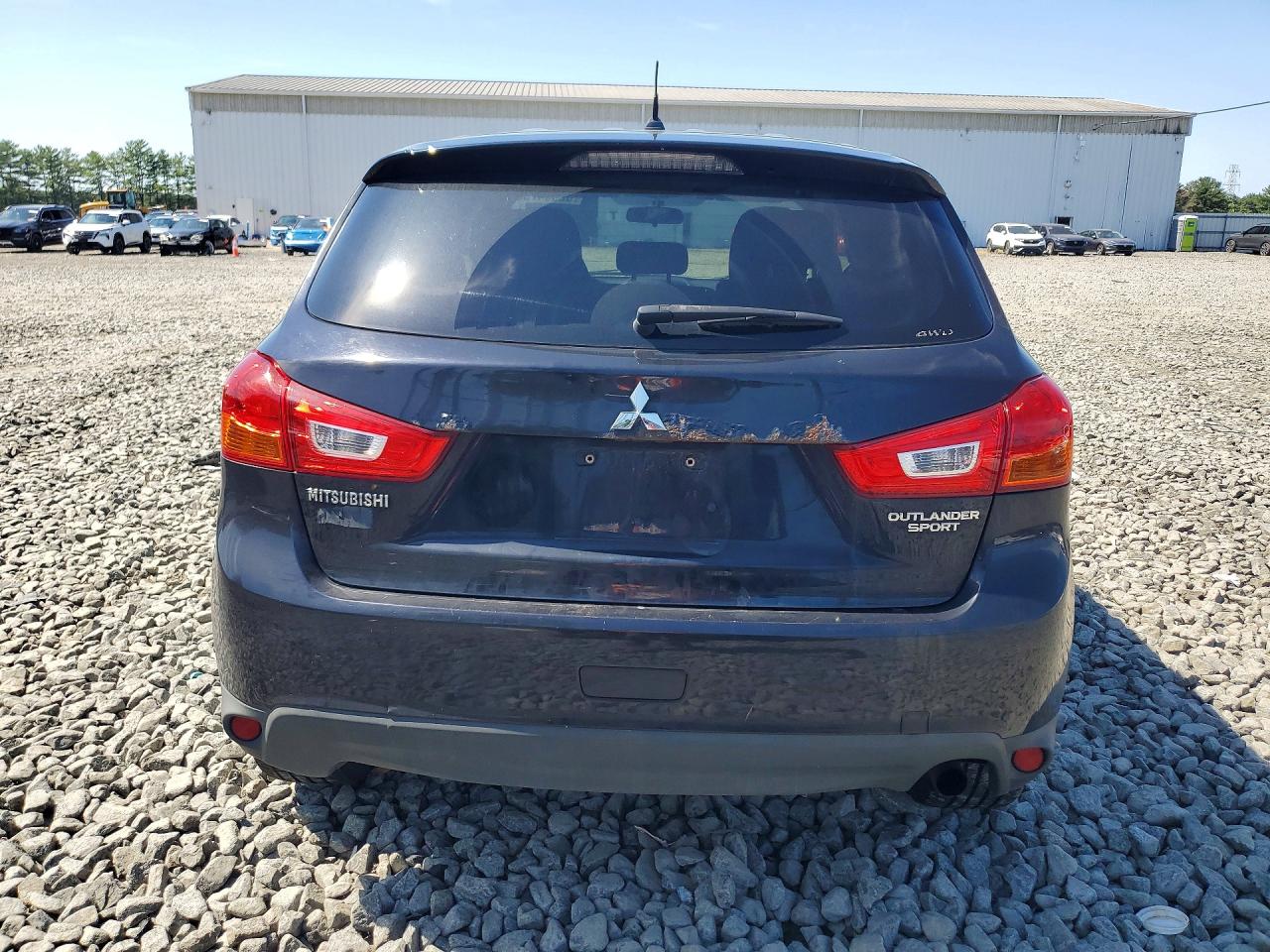 2013 Mitsubishi Outlander Sport Es Black vin: 4A4AR3AU4DE018600