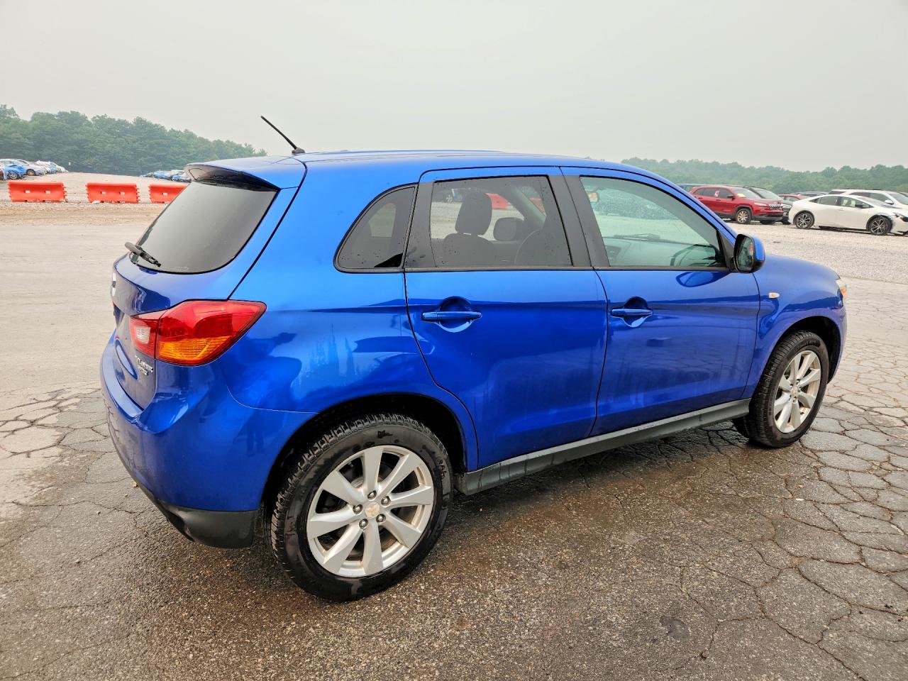 2015 Mitsubishi Outlander Sport Es Blue vin: 4A4AR3AU4FE032130