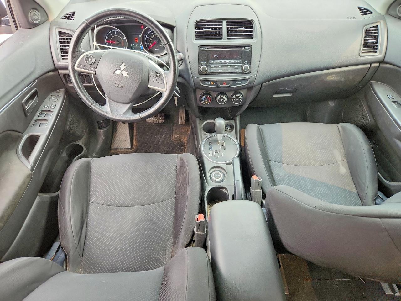 2015 Mitsubishi Outlander Sport Es Blue vin: 4A4AR3AU4FE032130