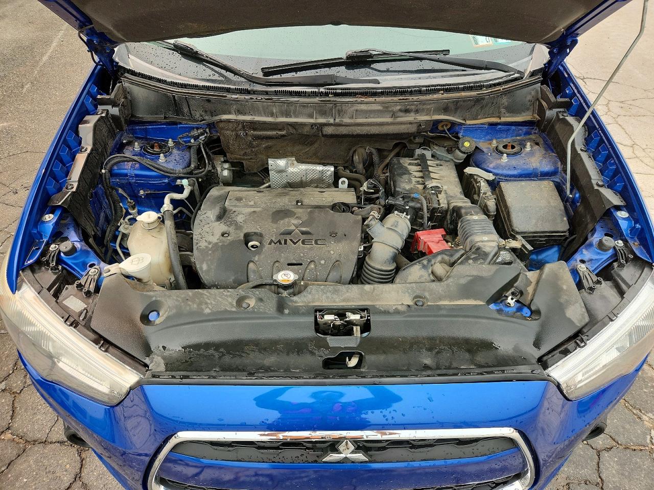2015 Mitsubishi Outlander Sport Es Blue vin: 4A4AR3AU4FE032130