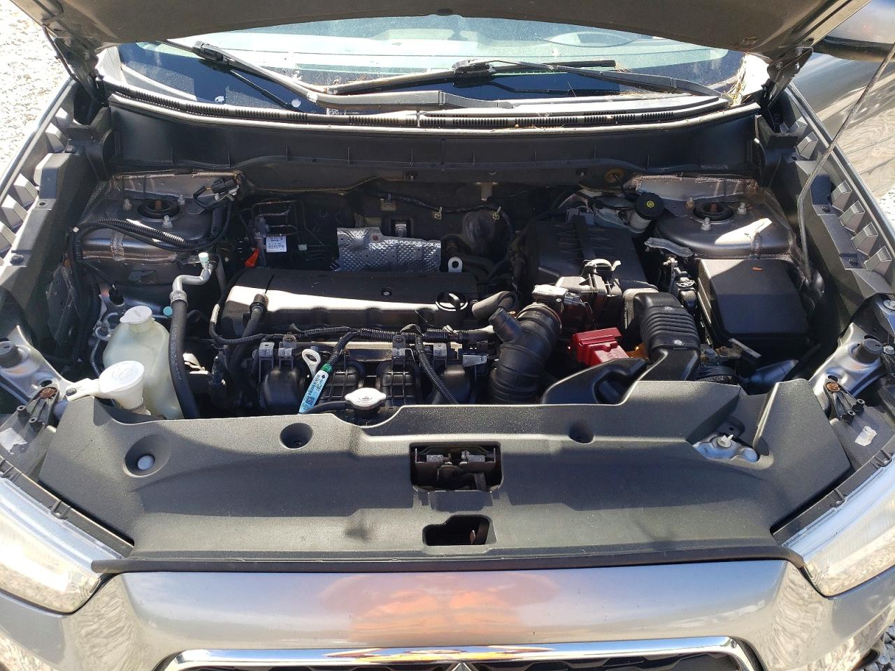 2013 Mitsubishi Outlander Sport Es Silver vin: 4A4AR3AU5DE022980