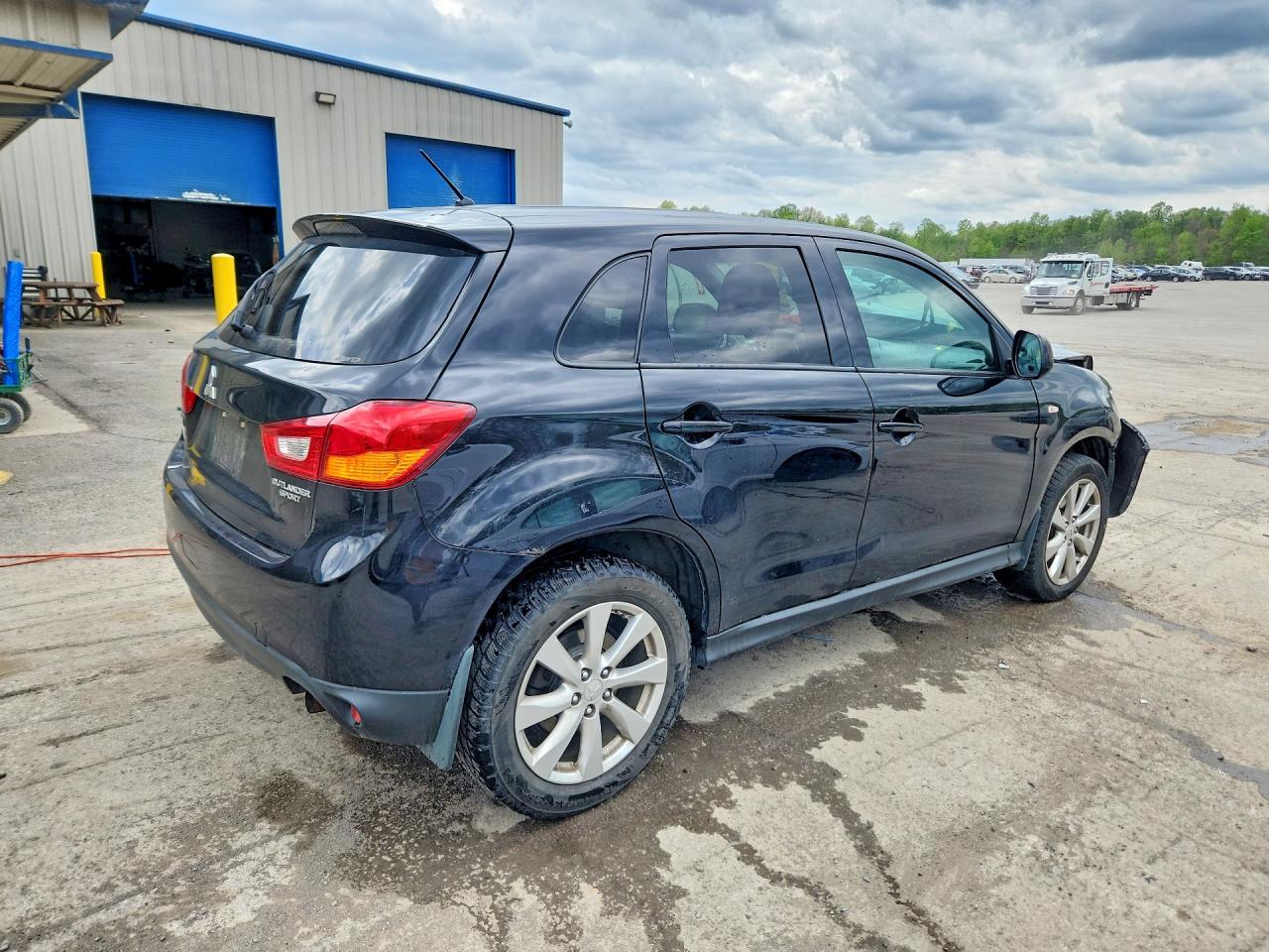 2015 Mitsubishi Outlander Sport Es Black vin: 4A4AR3AU5FE009567