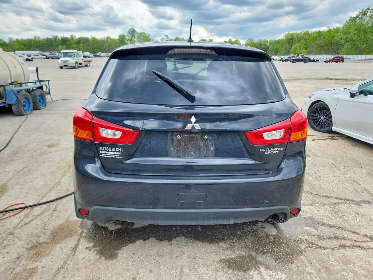 2015 Mitsubishi Outlander Sport Es Black vin: 4A4AR3AU5FE009567