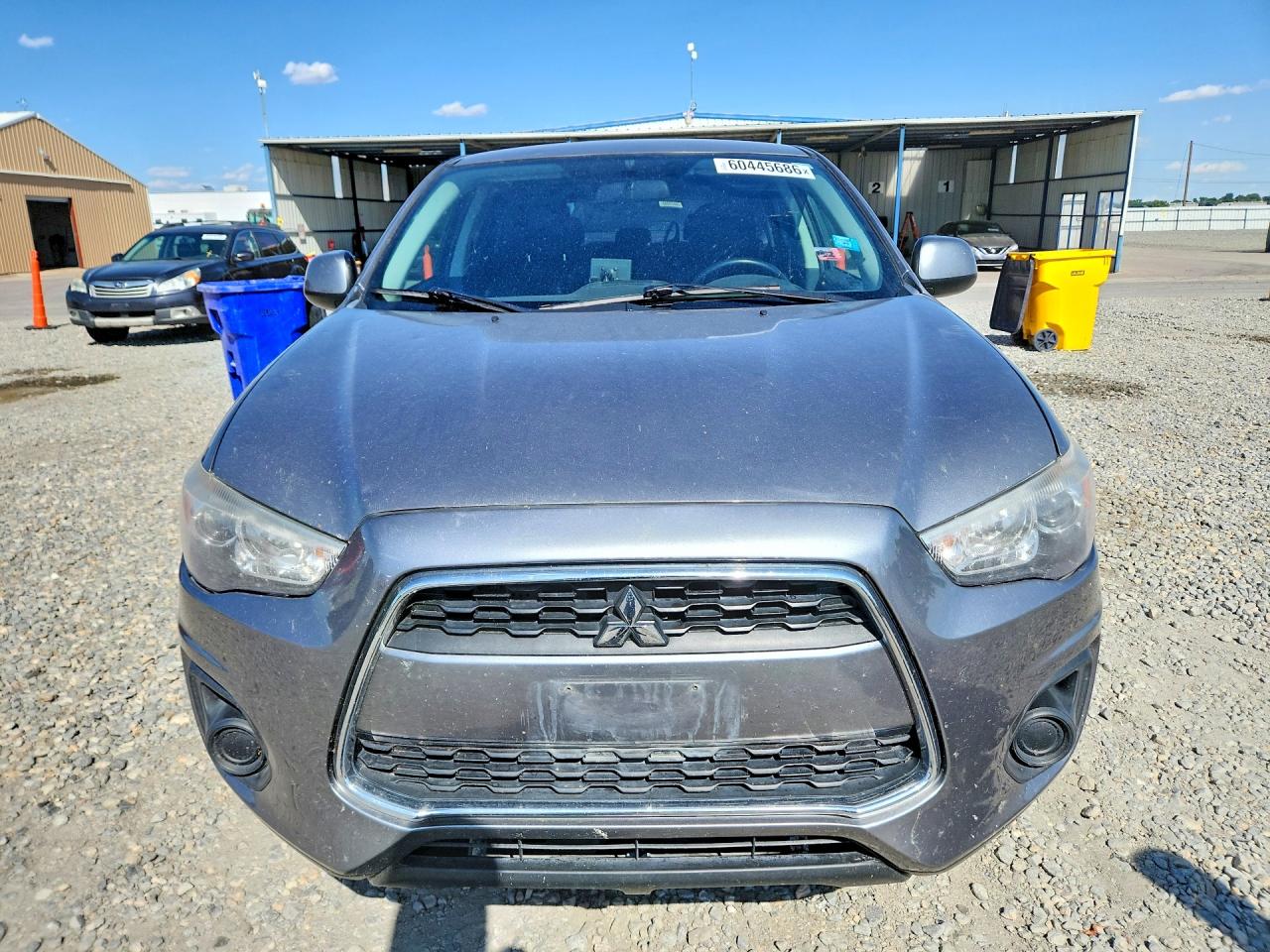 2015 Mitsubishi Outlander Sport Es Silver vin: 4A4AR3AU5FE040043