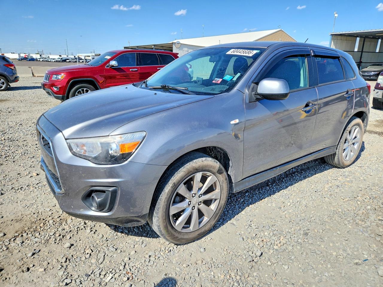 2015 Mitsubishi Outlander Sport Es Silver vin: 4A4AR3AU5FE040043