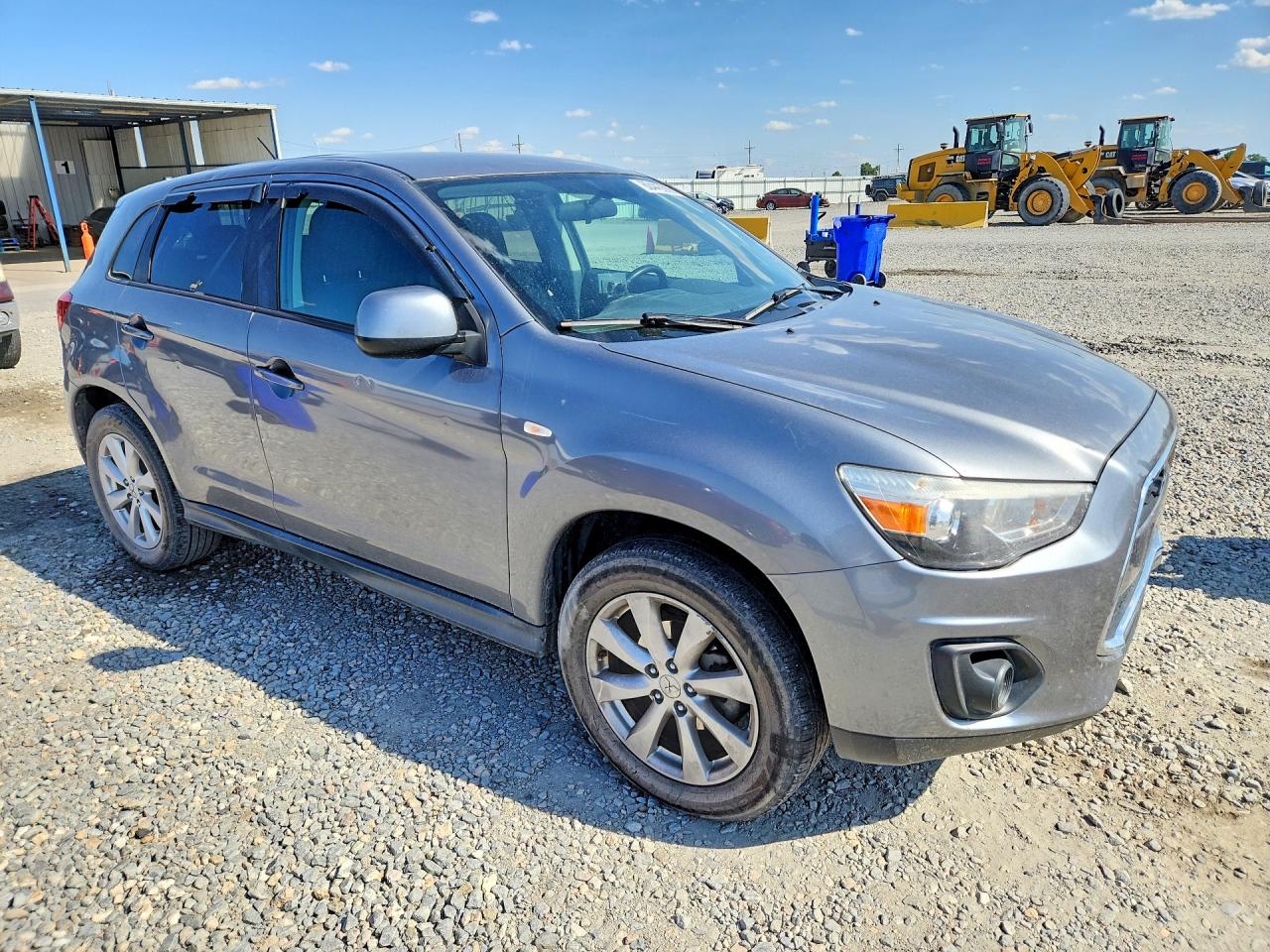 2015 Mitsubishi Outlander Sport Es Silver vin: 4A4AR3AU5FE040043