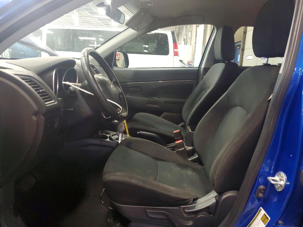 2015 Mitsubishi Outlander Sport Es Blue vin: 4A4AR3AU5FE052645