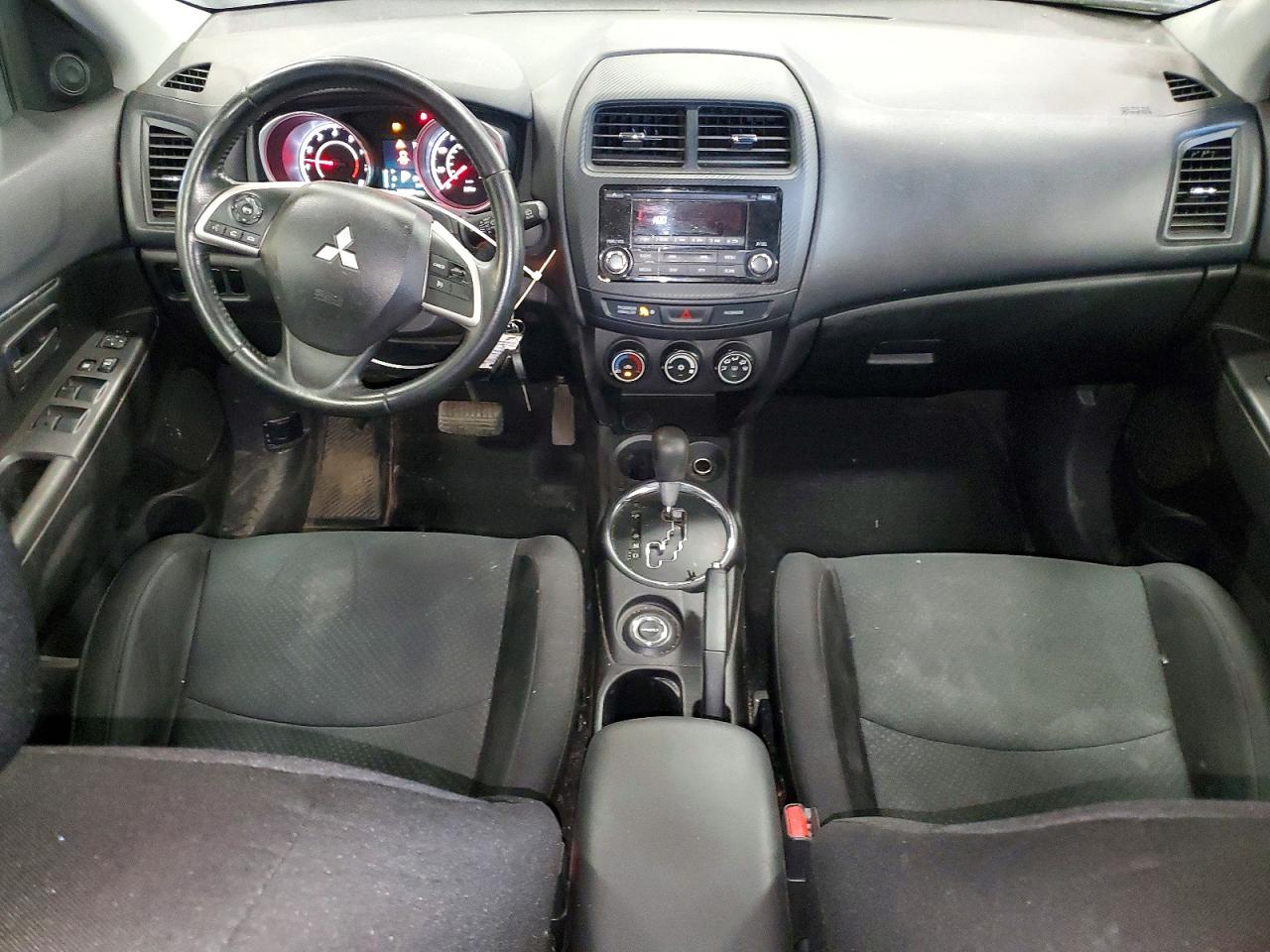 2015 Mitsubishi Outlander Sport Es Blue vin: 4A4AR3AU6FE015636