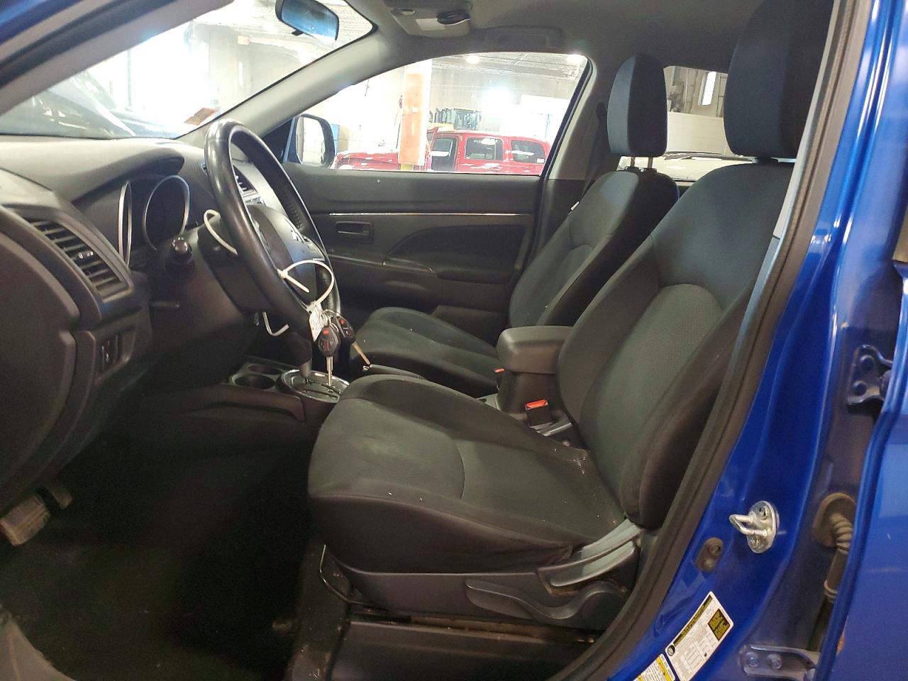2015 Mitsubishi Outlander Sport Es Blue vin: 4A4AR3AU6FE015636