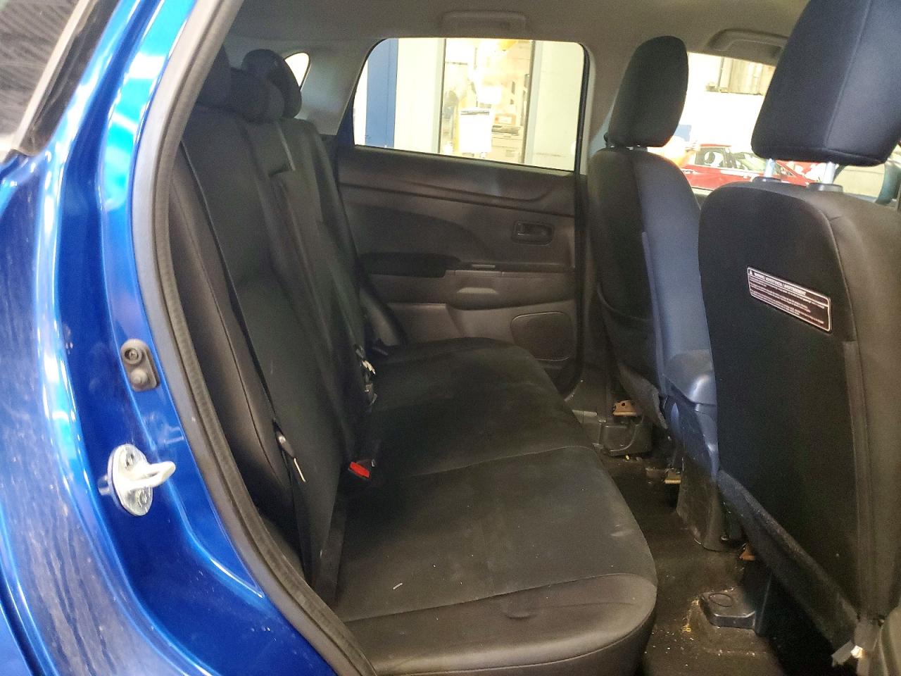 2015 Mitsubishi Outlander Sport Es Blue vin: 4A4AR3AU6FE015636