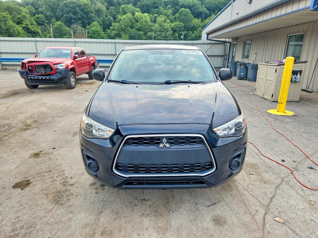 2013 Mitsubishi Outlander Sport Es Black vin: 4A4AR3AU7DE004335