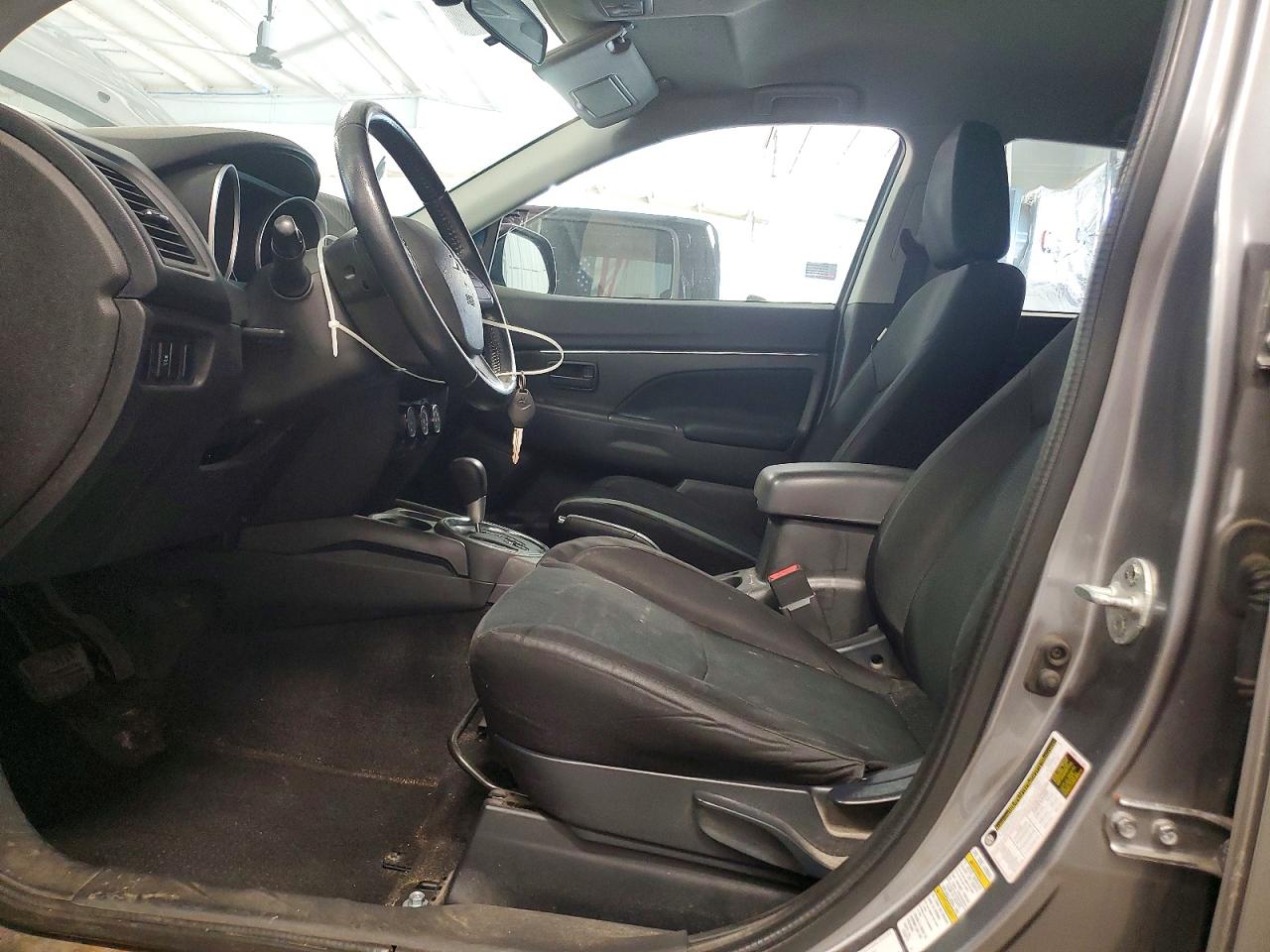 2015 Mitsubishi Outlander Sport Es Gray vin: 4A4AR3AU7FE020764