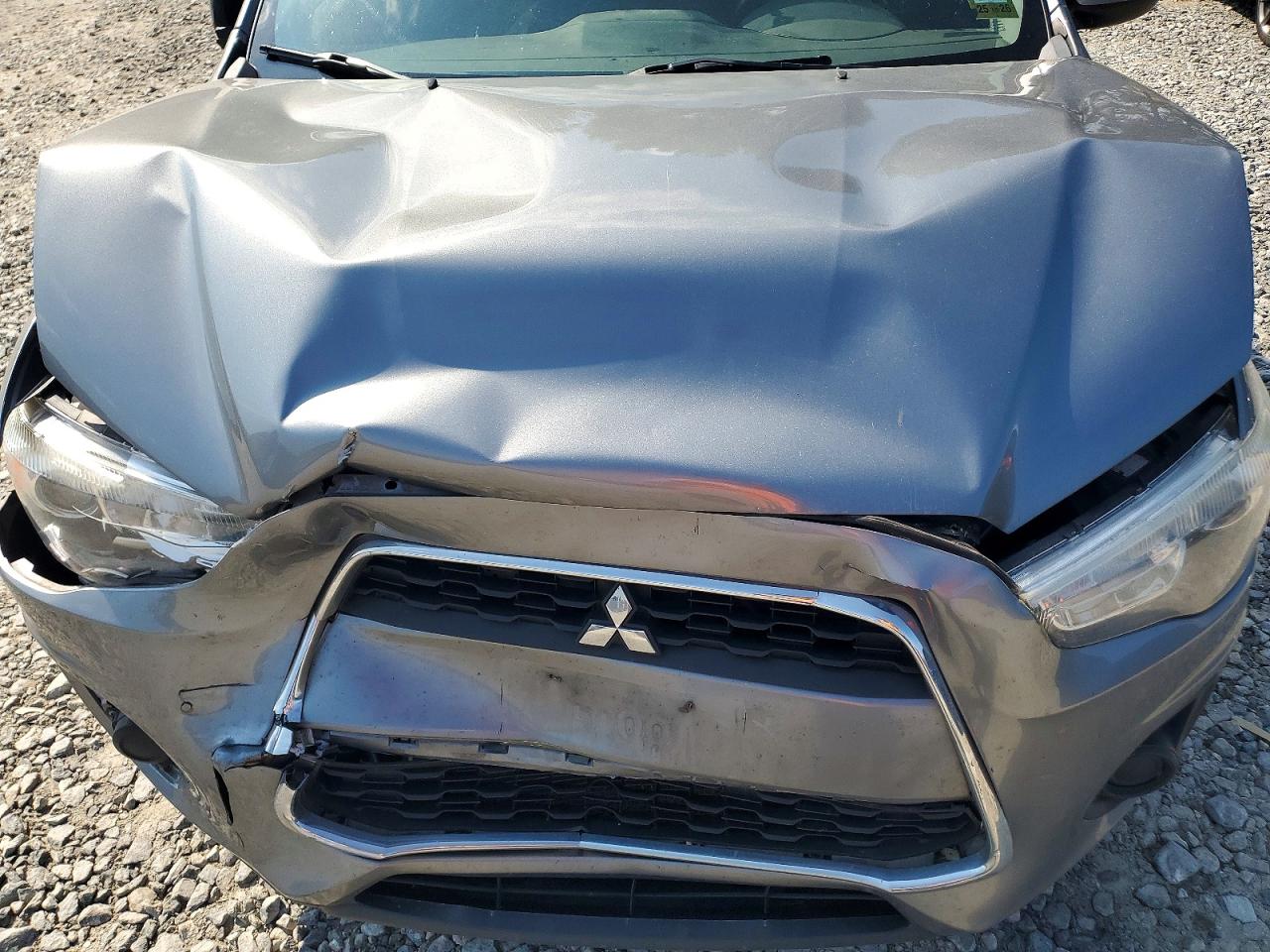 2015 Mitsubishi Outlander Sport Es Gray vin: 4A4AR3AU7FE057538