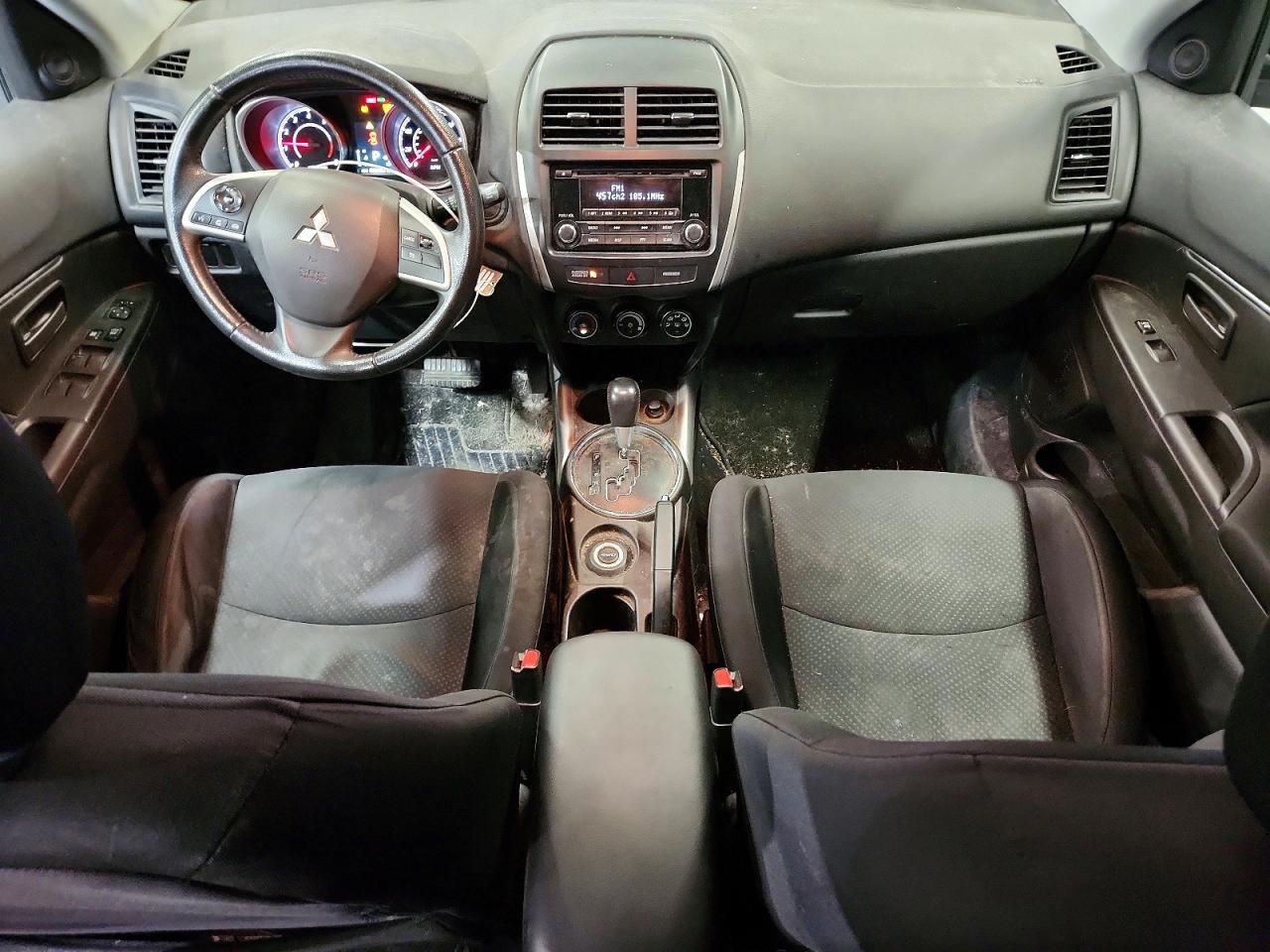 2014 Mitsubishi Outlander Sport Es Red vin: 4A4AR3AU8EE022666