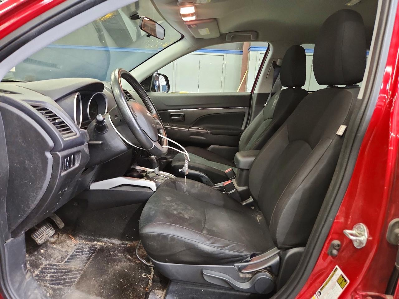 2014 Mitsubishi Outlander Sport Es Red vin: 4A4AR3AU8EE022666