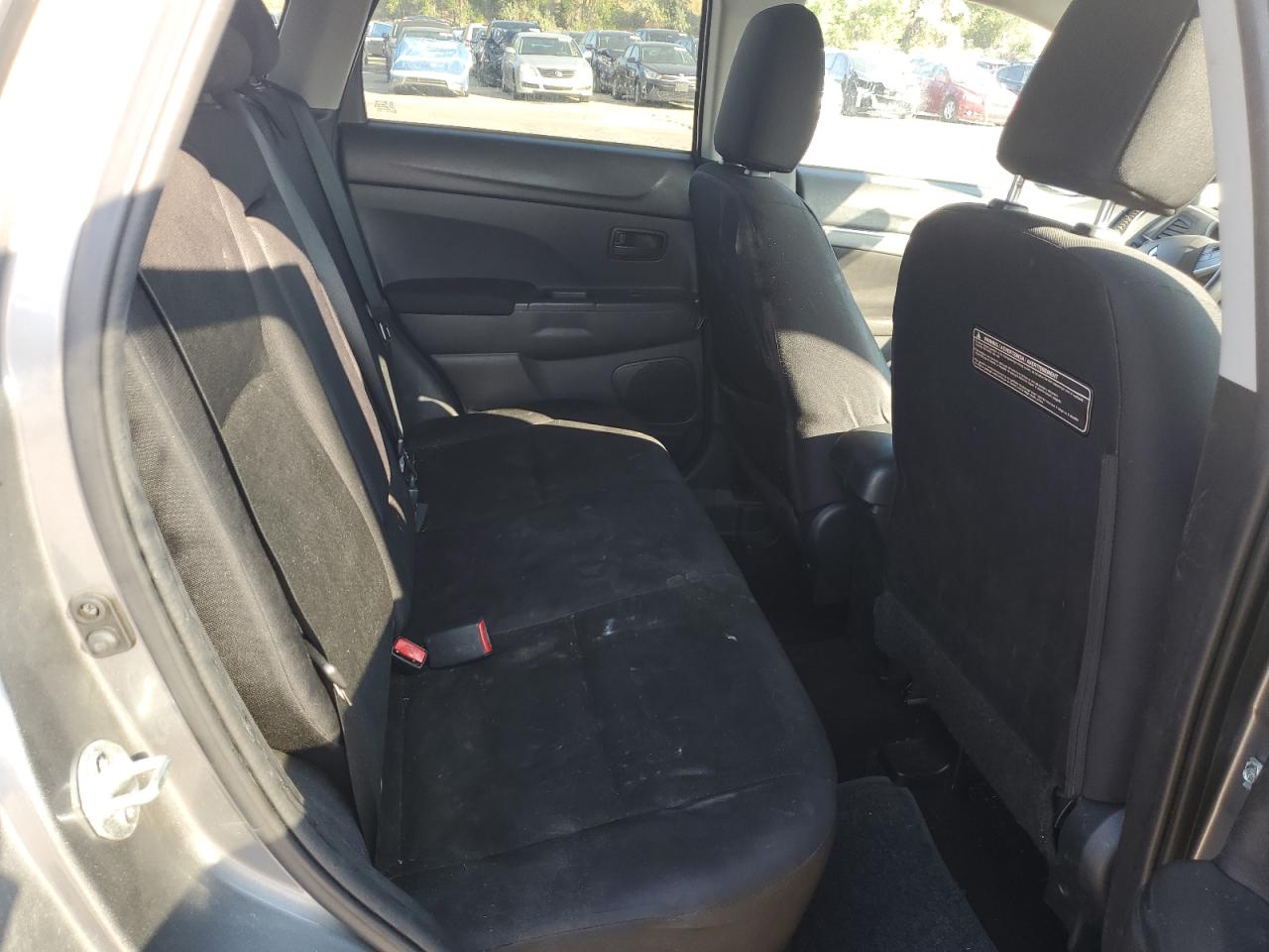 2014 Mitsubishi Outlander Sport Es Gray vin: 4A4AR3AU8EE025633