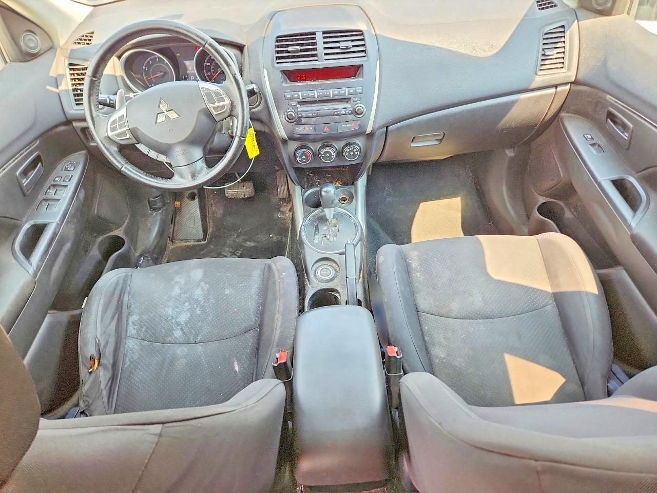 2013 Mitsubishi Outlander Sport Es Silver vin: 4A4AR3AUXDE009190