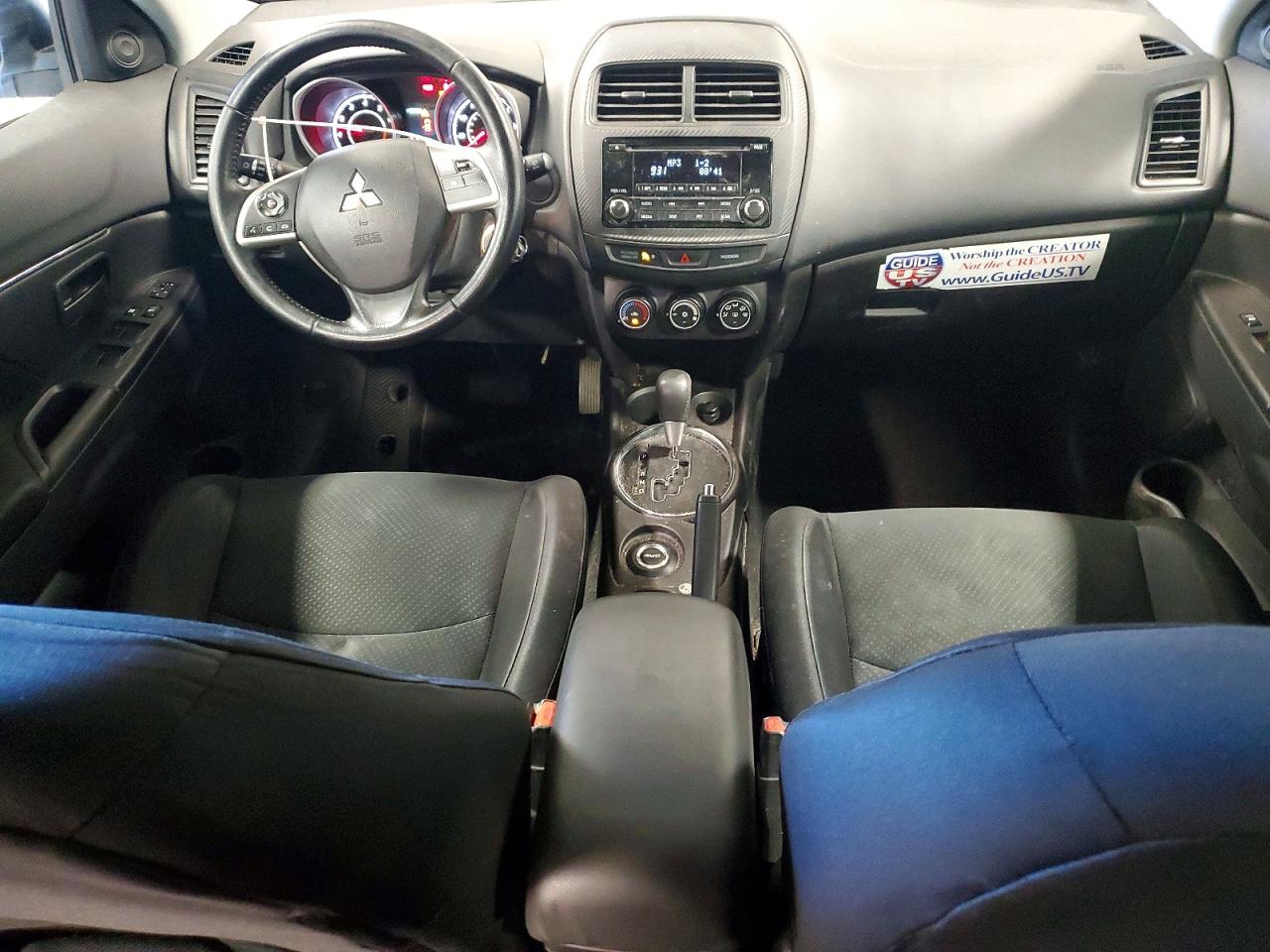 2015 Mitsubishi Outlander Sport Es Белый vin: 4A4AR3AUXFE004591