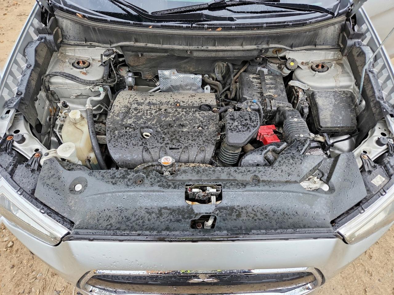 2015 Mitsubishi Outlander Sport Es Silver vin: 4A4AR3AW4FE061032