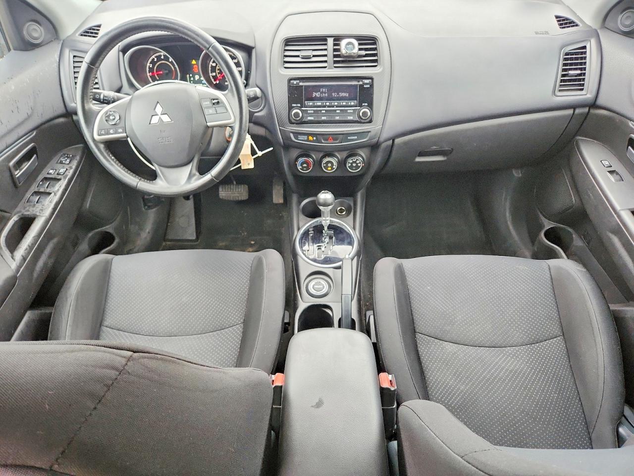 2015 Mitsubishi Outlander Sport Es Silver vin: 4A4AR3AW4FE061032