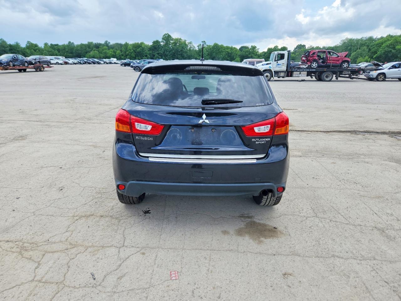 2015 Mitsubishi Outlander Sport Es Black vin: 4A4AR3AW9FE025045