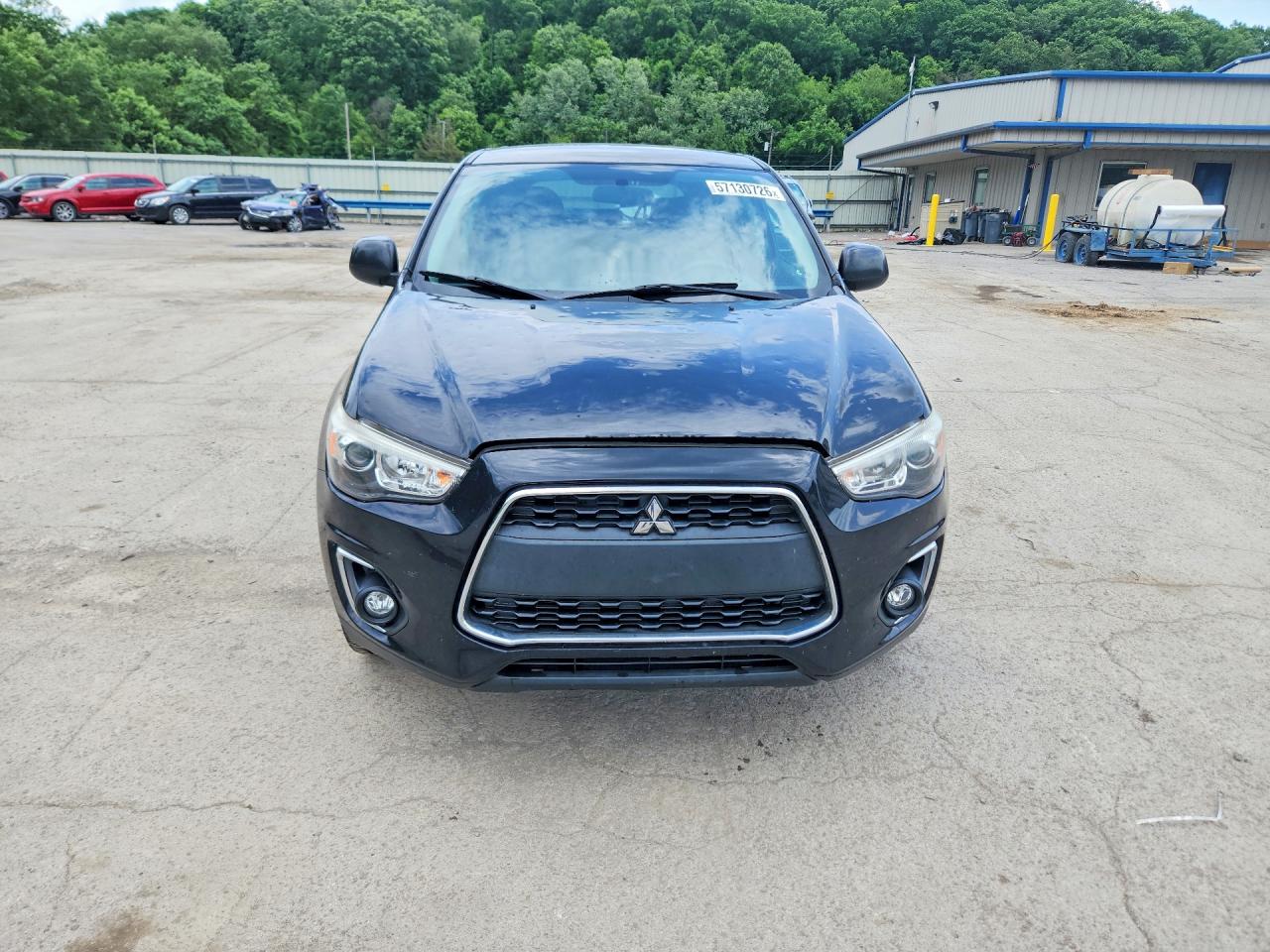 2015 Mitsubishi Outlander Sport Es Black vin: 4A4AR3AW9FE025045