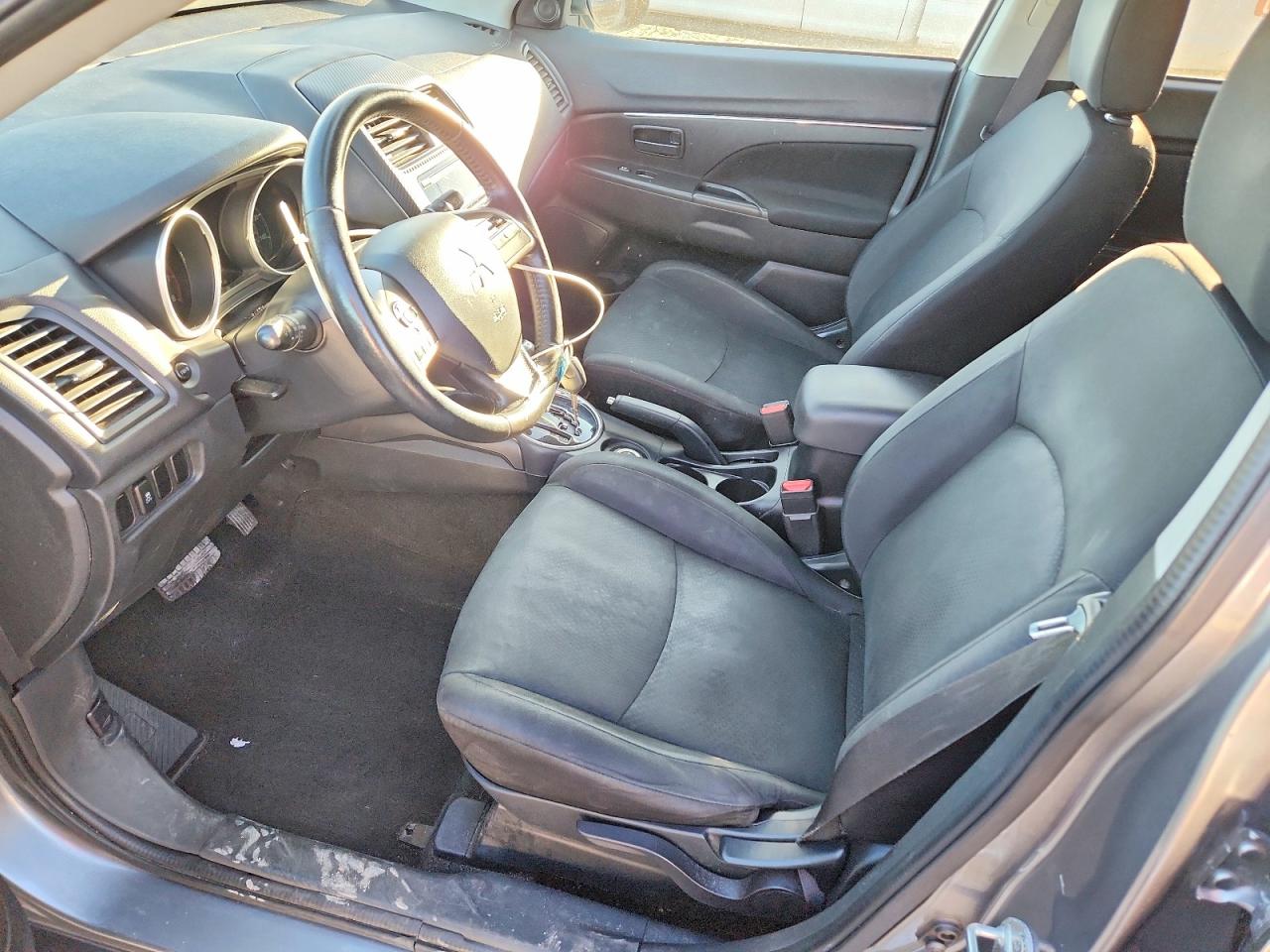 2015 Mitsubishi Outlander Sport Es Gray vin: 4A4AR3AW9FE051922