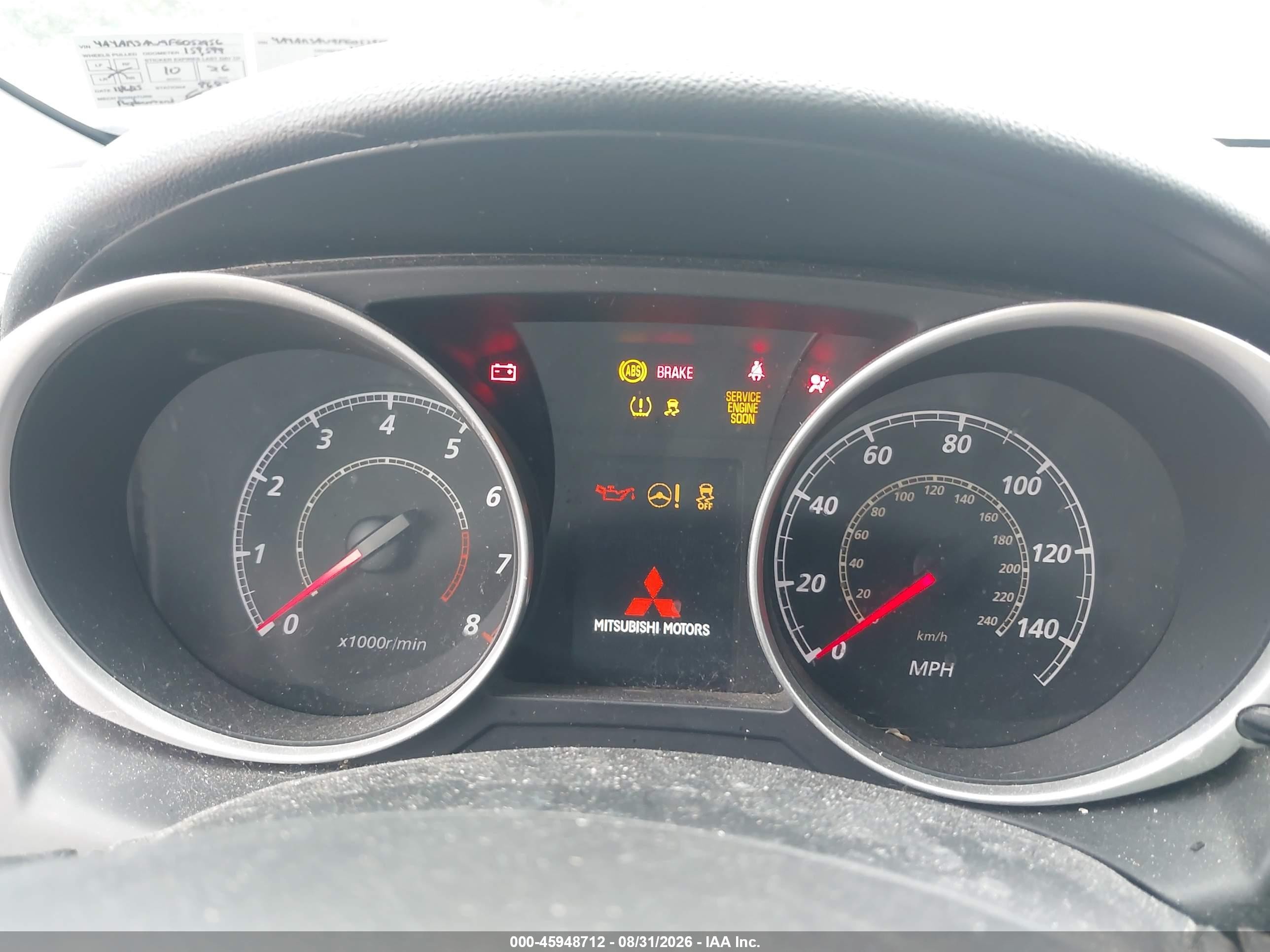 2015 Mitsubishi Outlander Sport Es Silver vin: 4A4AR3AW9FE052956