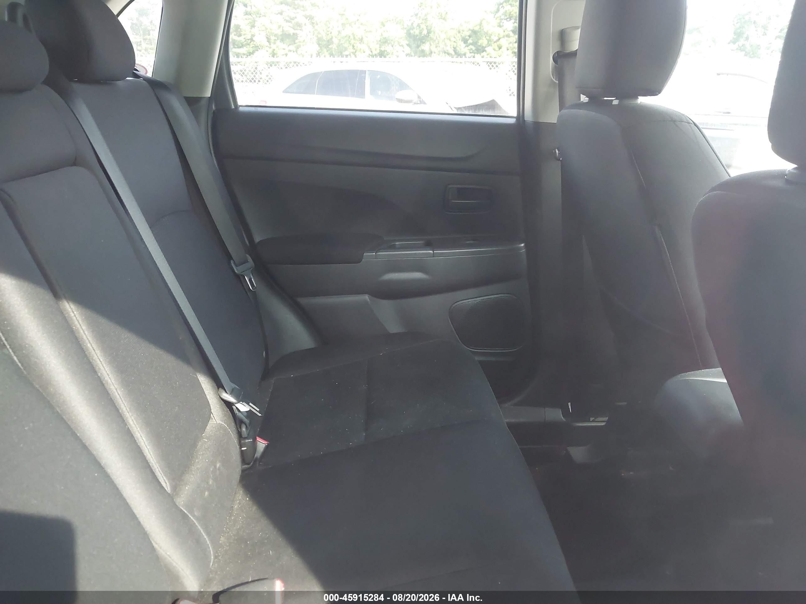 2015 Mitsubishi Outlander Sport Es Gray vin: 4A4AR3AWXFE028522