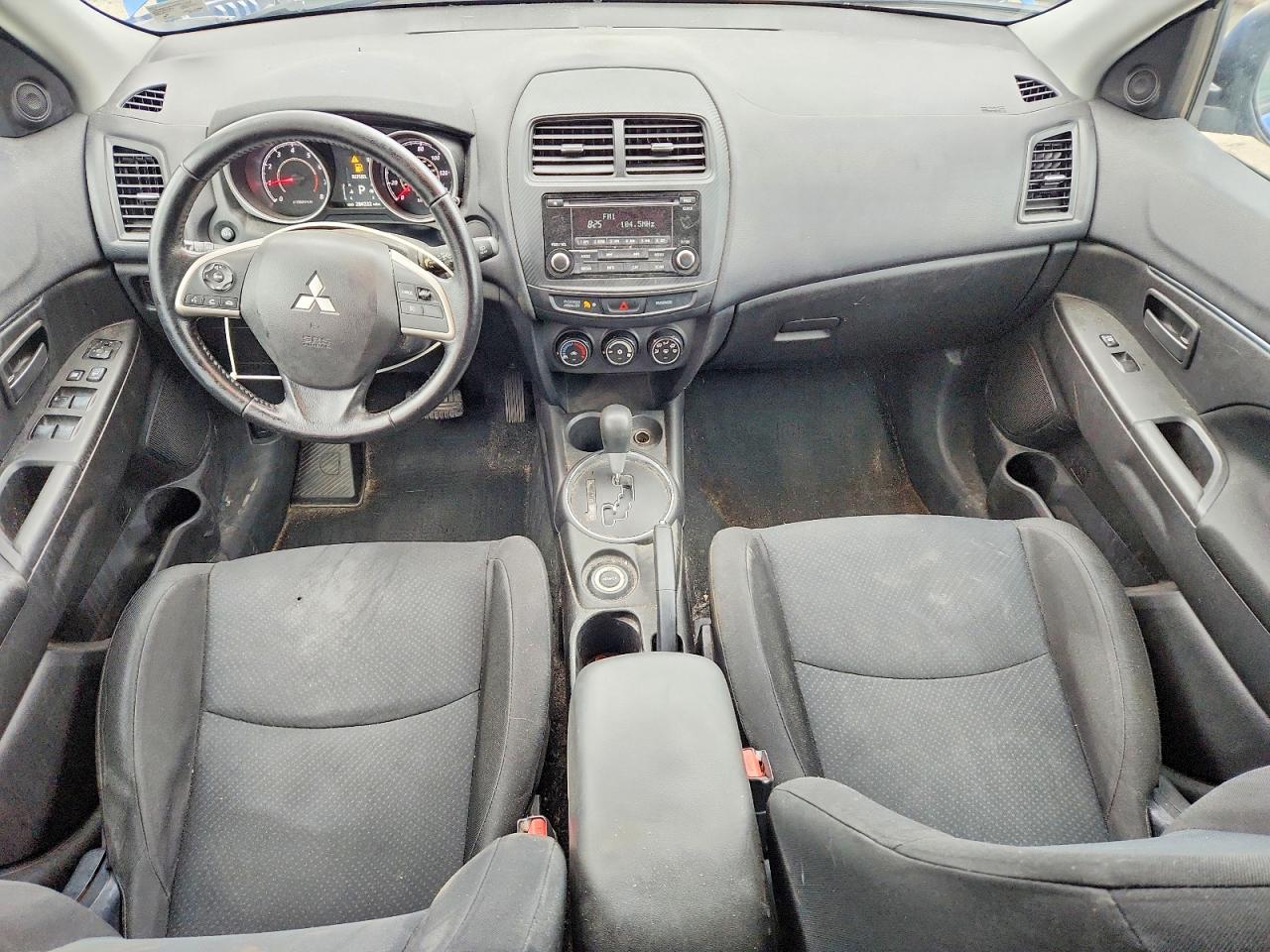 2015 Mitsubishi Outlander Sport Es Blue vin: 4A4AR3AWXFE041108