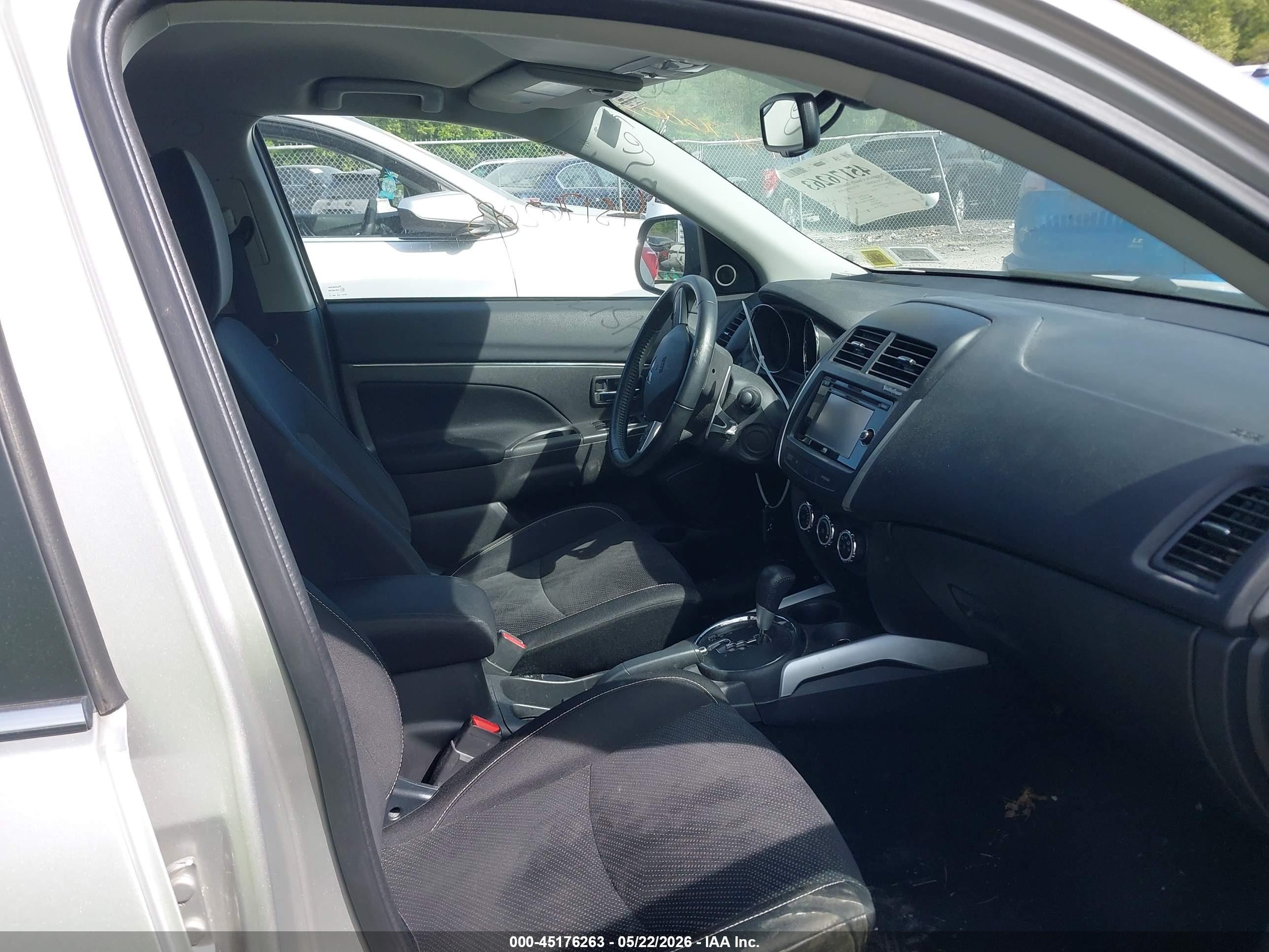2014 Mitsubishi Outlander Sport Se Silver vin: 4A4AR4AU0EE007360