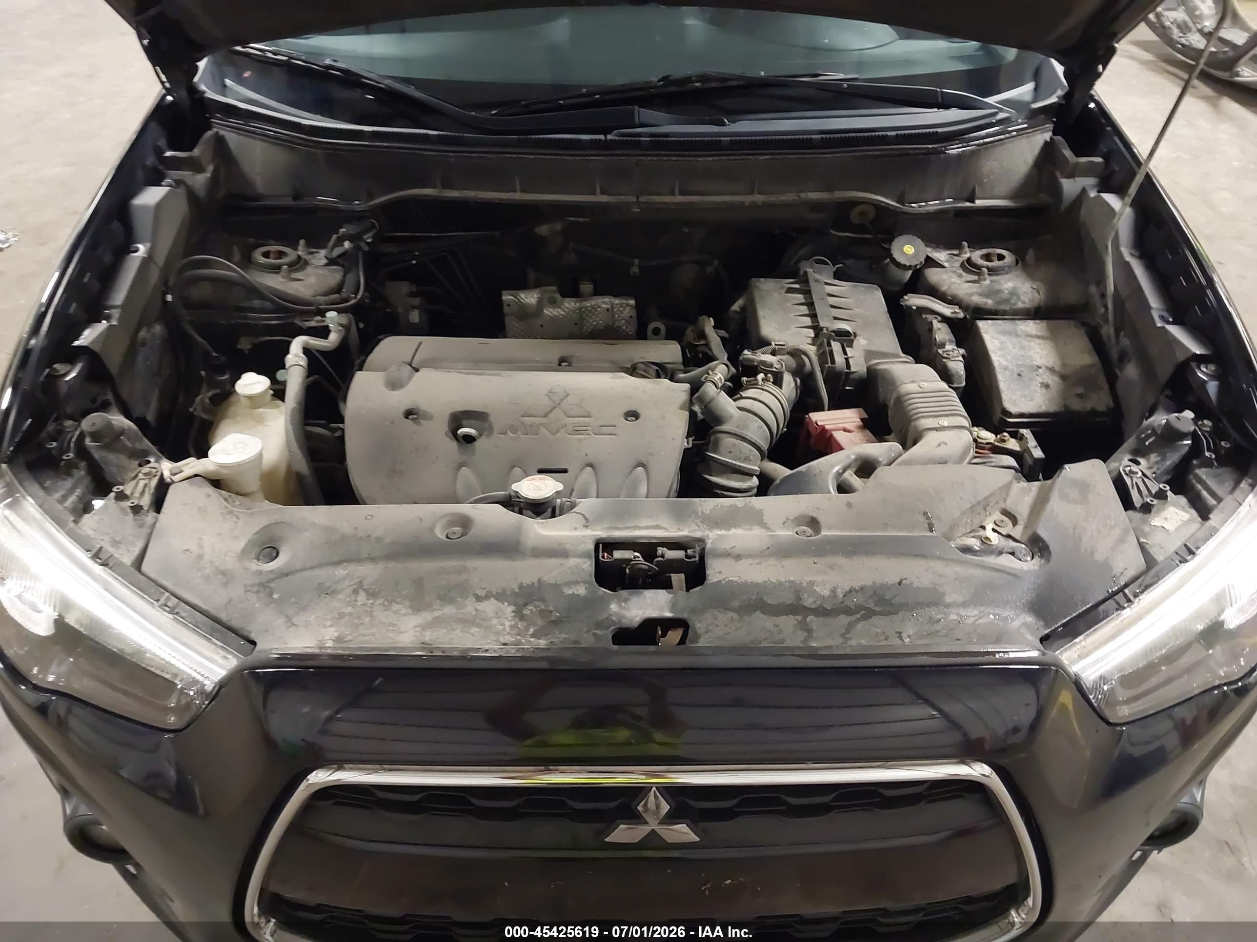 2014 Mitsubishi Outlander Sport Se Black vin: 4A4AR4AU0EE012557