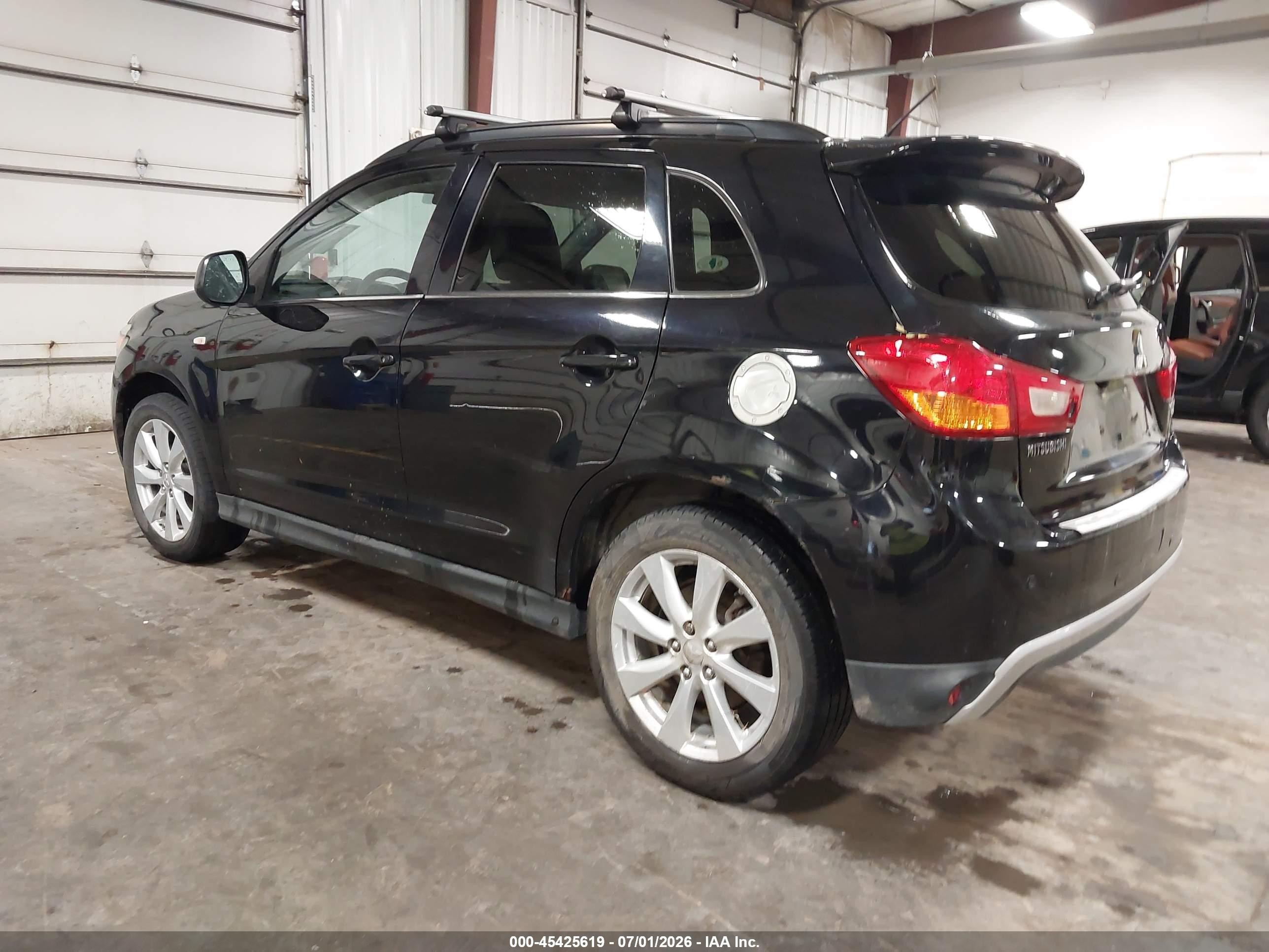 2014 Mitsubishi Outlander Sport Se Black vin: 4A4AR4AU0EE012557