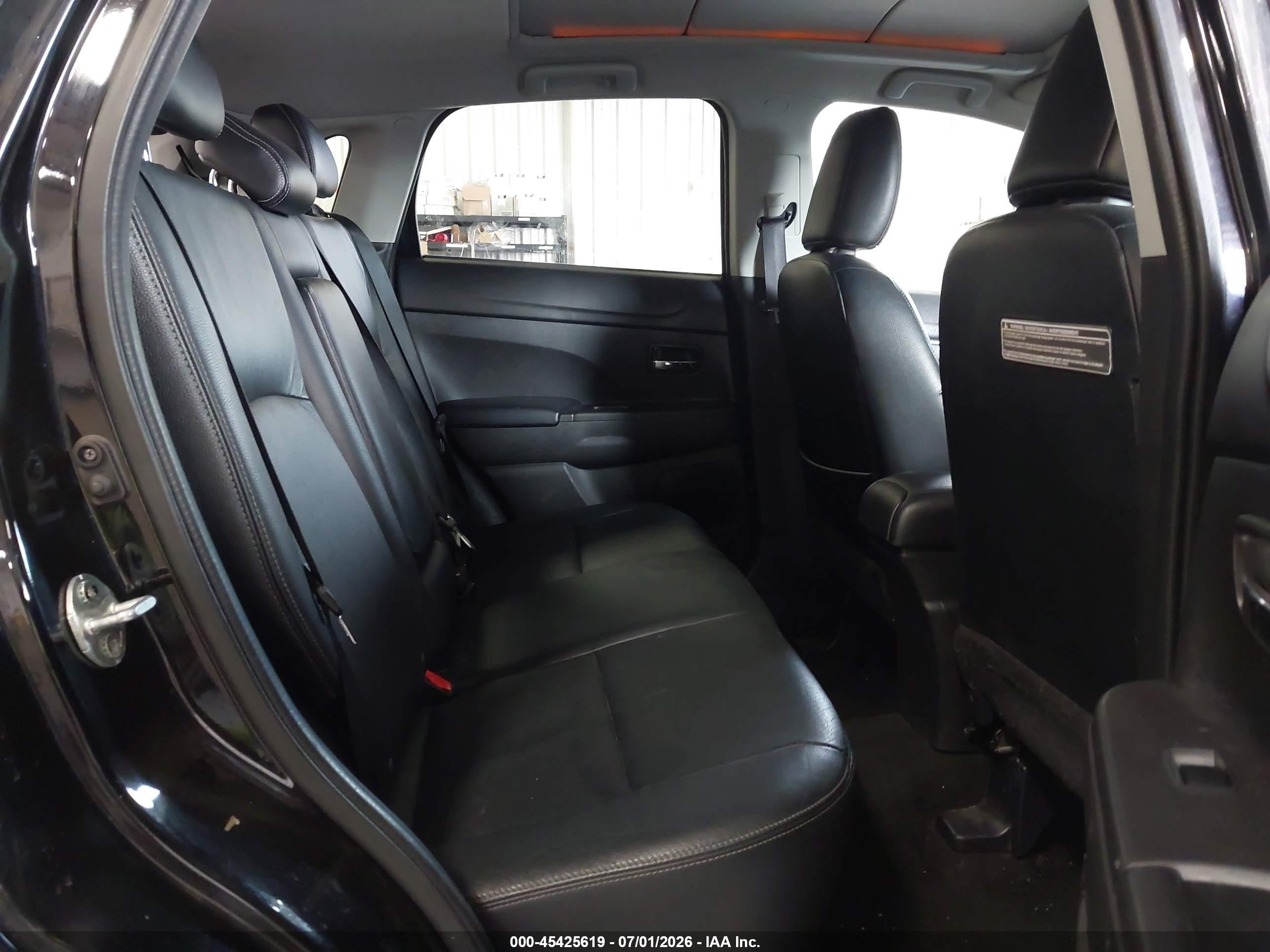 2014 Mitsubishi Outlander Sport Se Black vin: 4A4AR4AU0EE012557